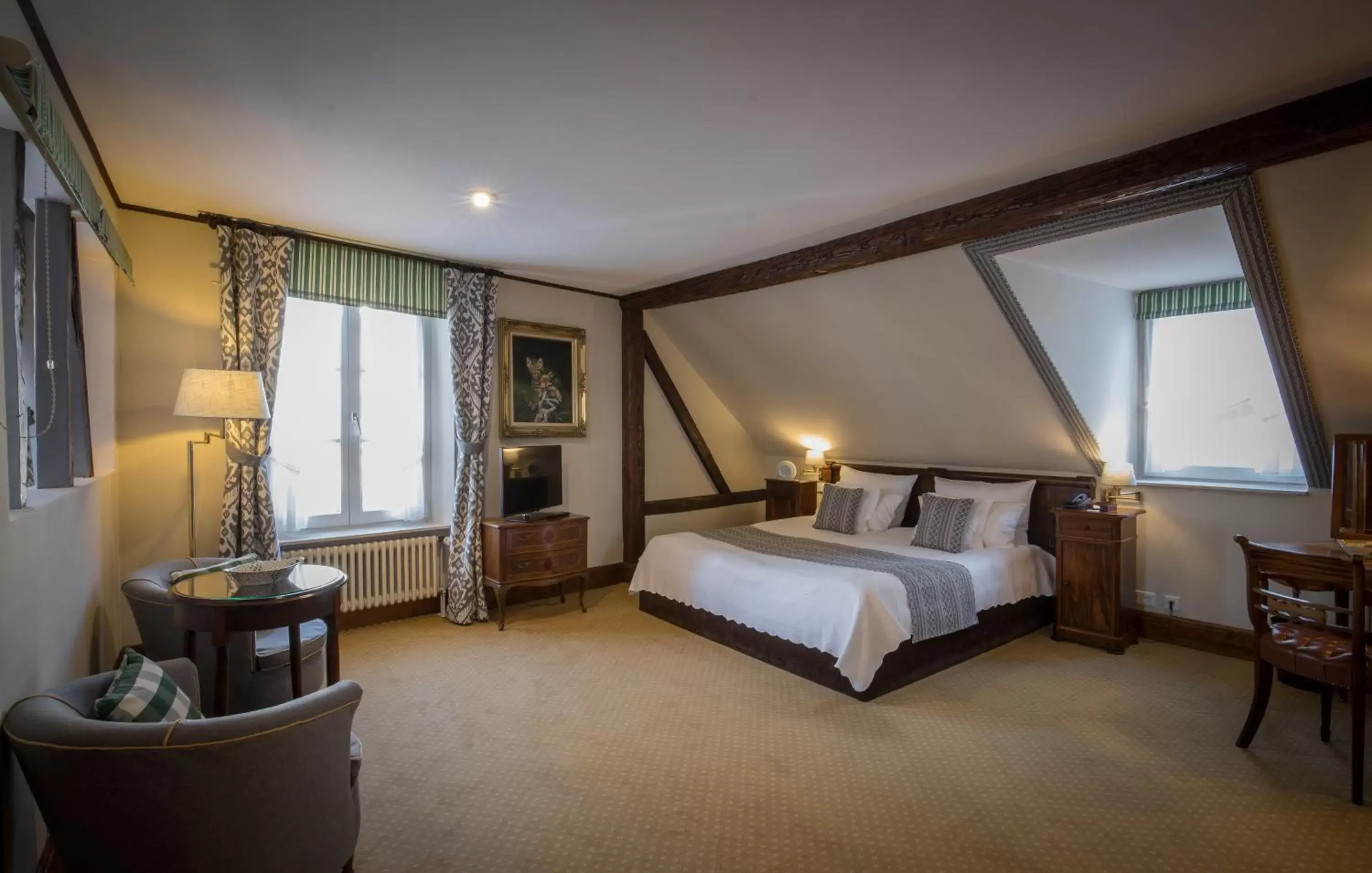 Bed in Hotel Der Kleine Prinz