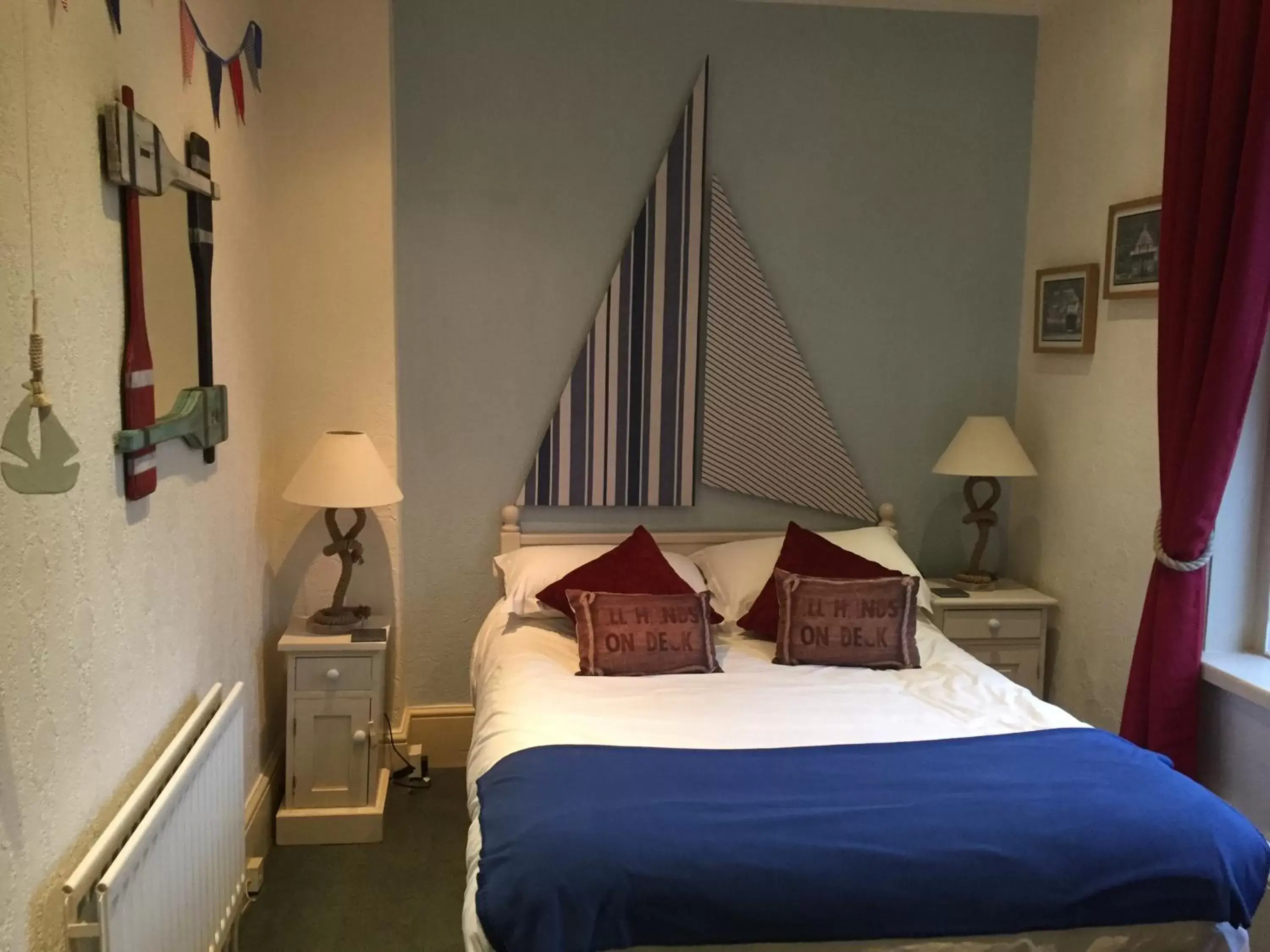 Bedroom, Bed in Hotel Rudyard