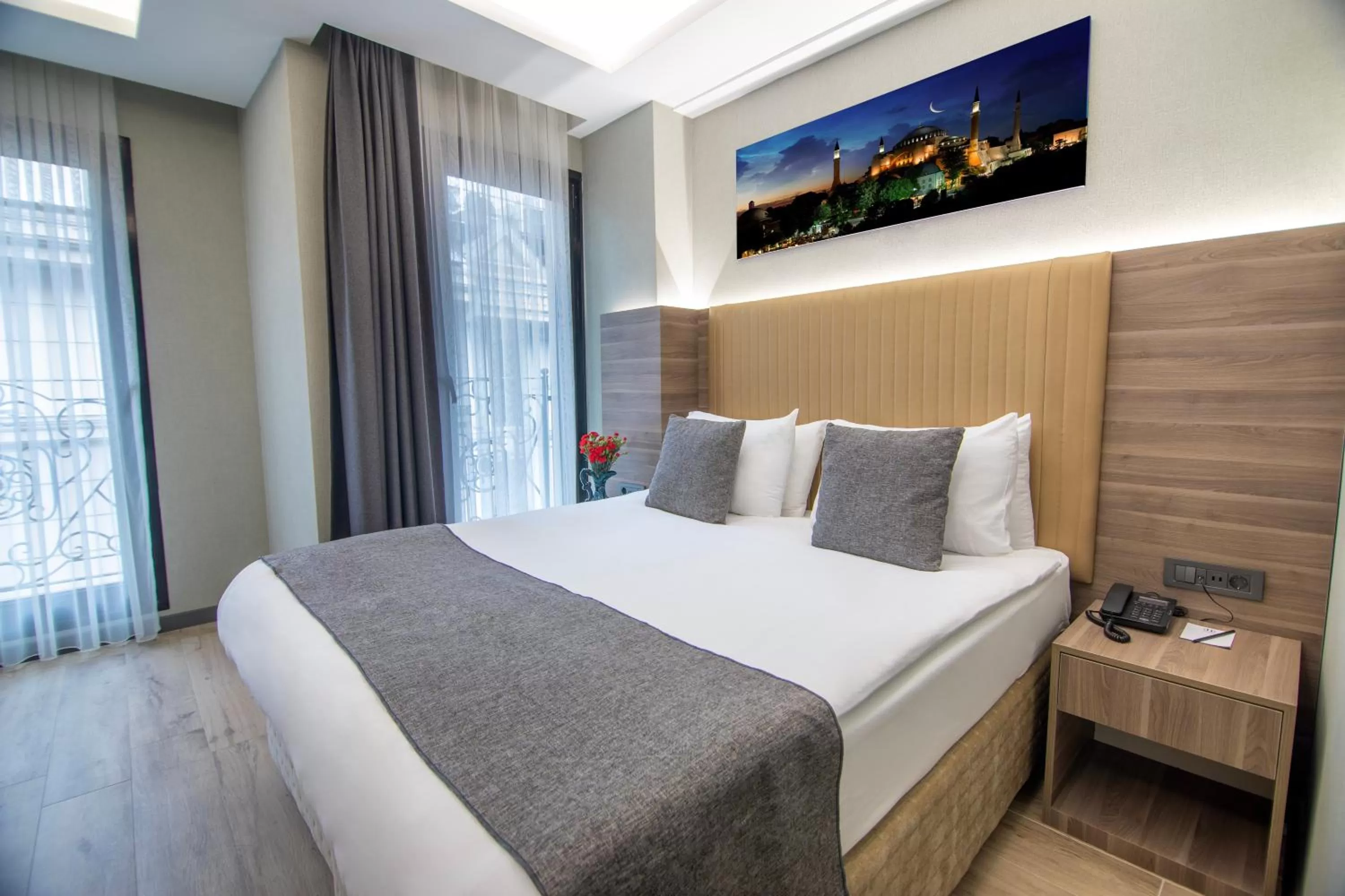 Bed in The Omiya Hotel