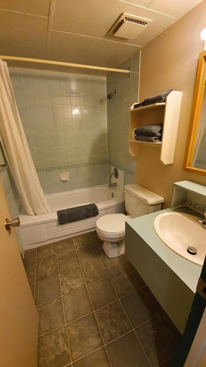 Bathroom in Sundre Motor Inn