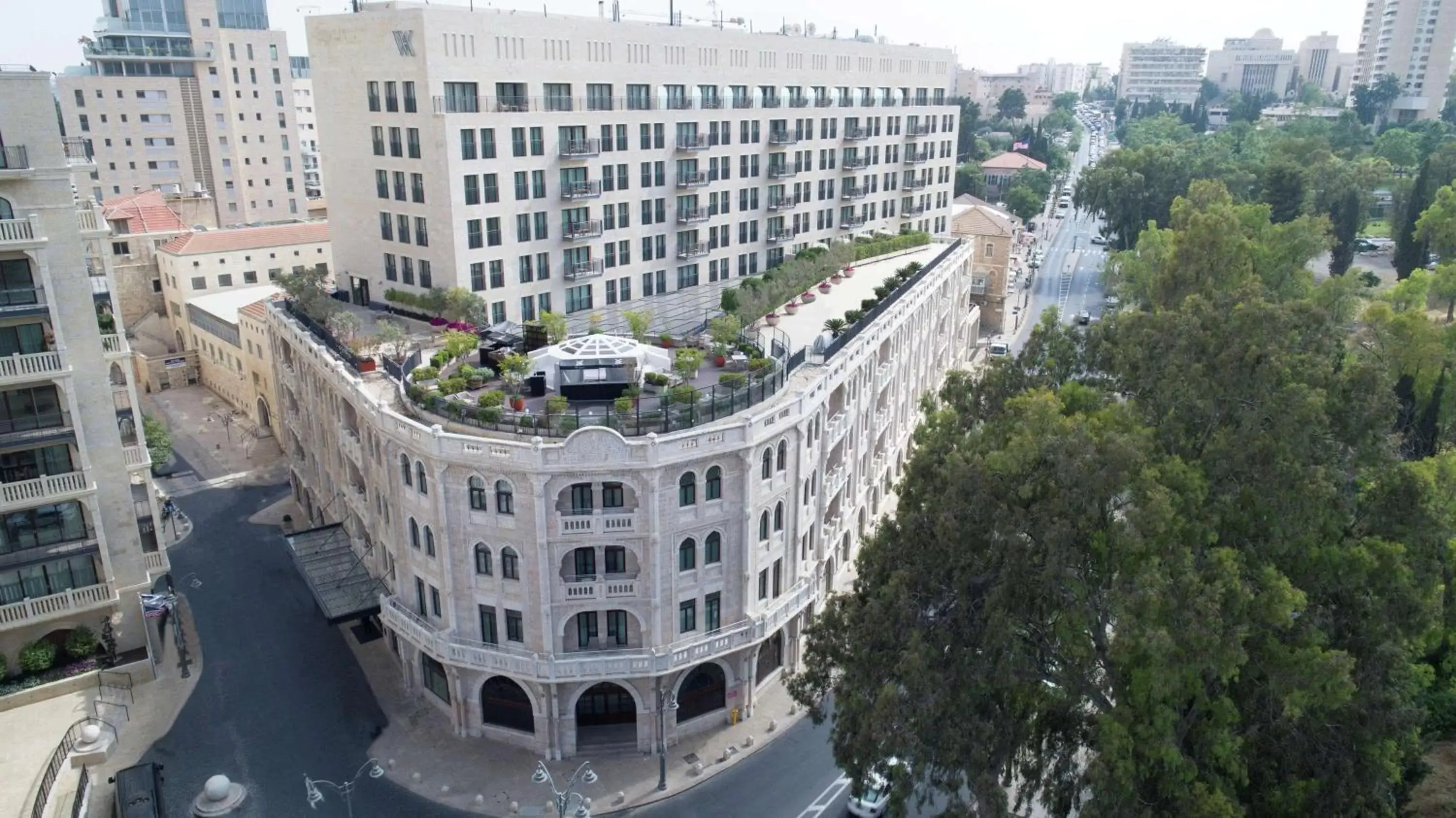 Property building in Waldorf Astoria Jerusalem