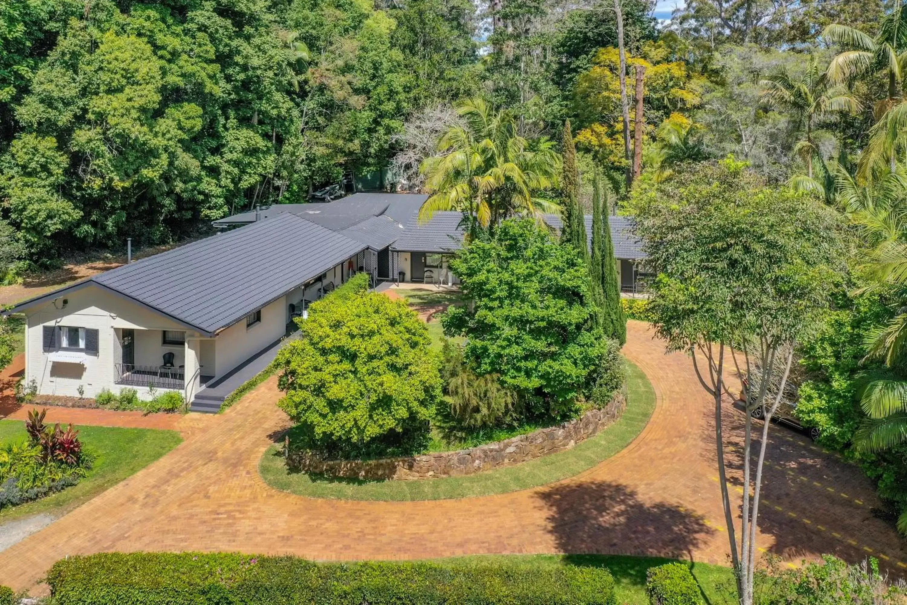 Bird's eye view, Bird's-eye View in Tall Trees Motel Mountain Retreat