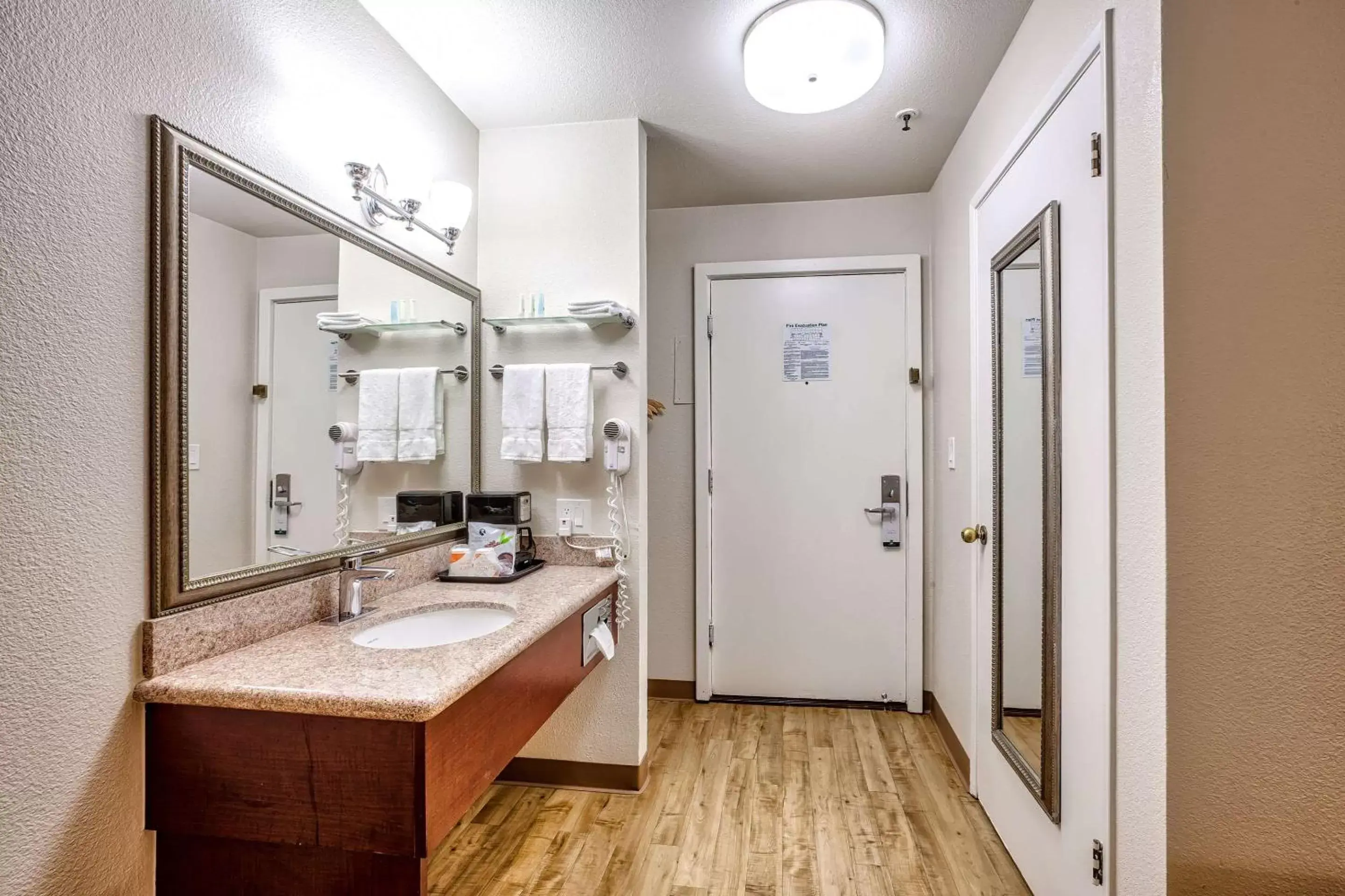 Bathroom in Quality Inn near Six Flags Discovery Kingdom-Napa Valley