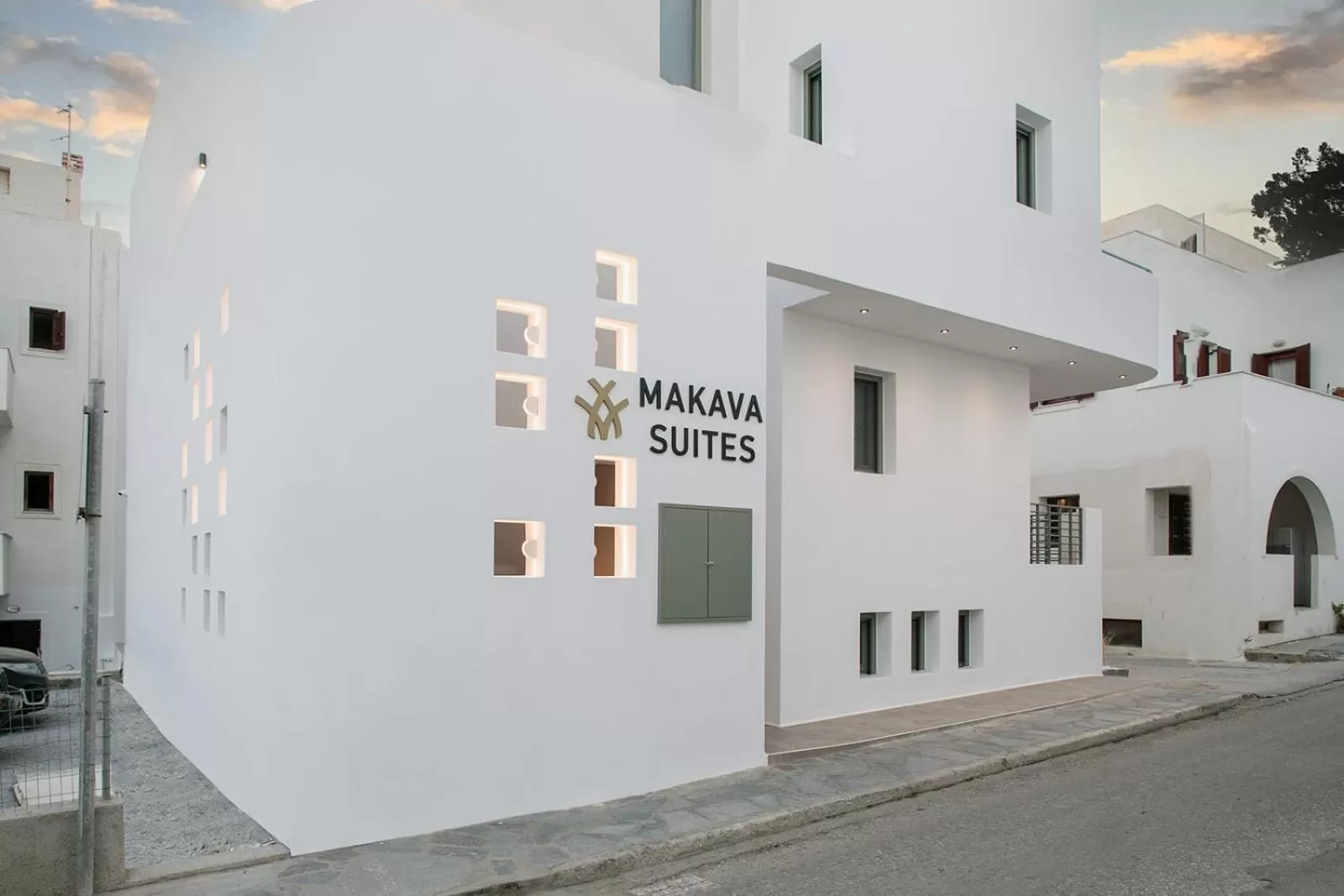 Property Building in Makava Suites Naxos