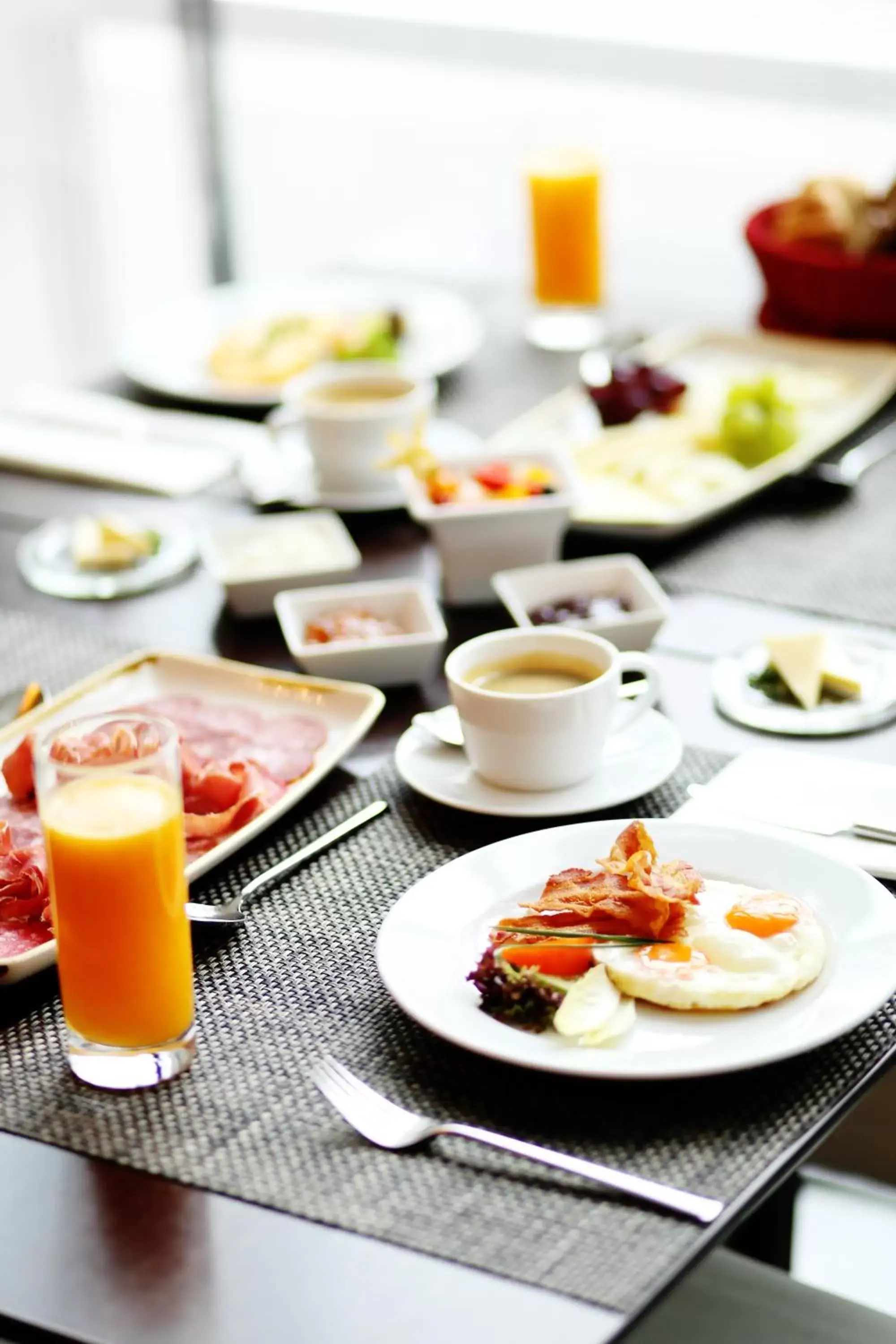 Food close-up in Abba Berlin Hotel