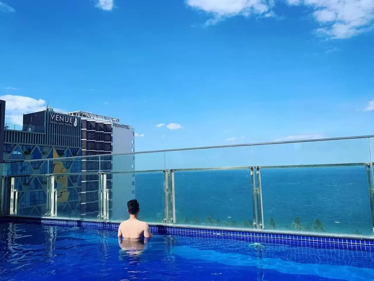 Pool view in Smile Hotel Nha Trang Pool view in Smile Hotel Nha Trang