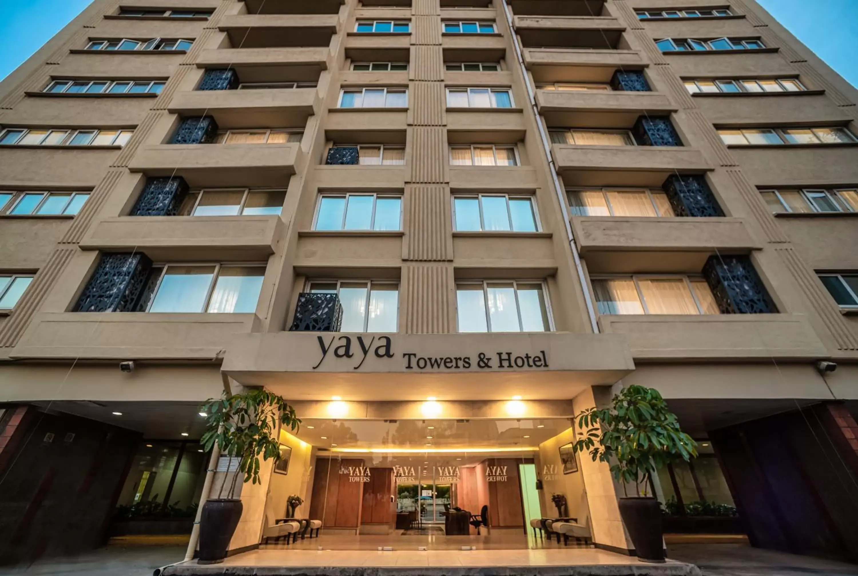Property Building in Yaya Hotel & Apartments
