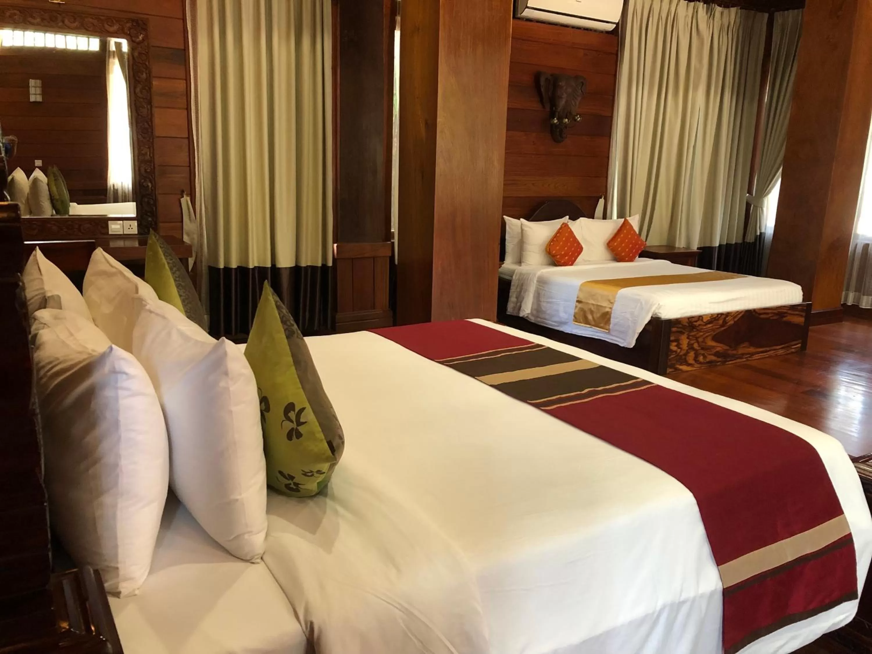 Bed in Try Palace Resort Kep