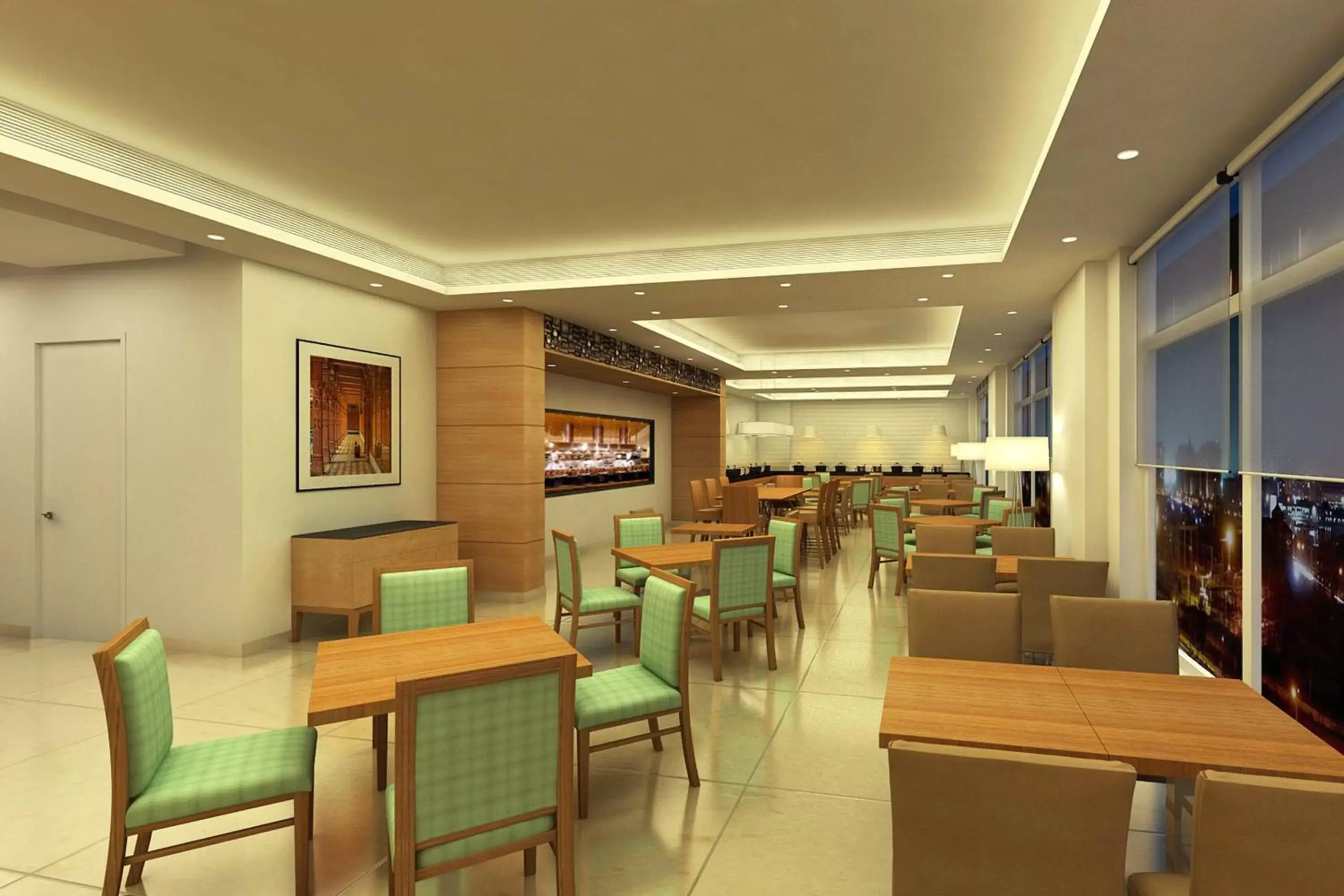 Kitchen or kitchenette, Restaurant/Places to Eat in Fairfield by Marriott Pune Kharadi
