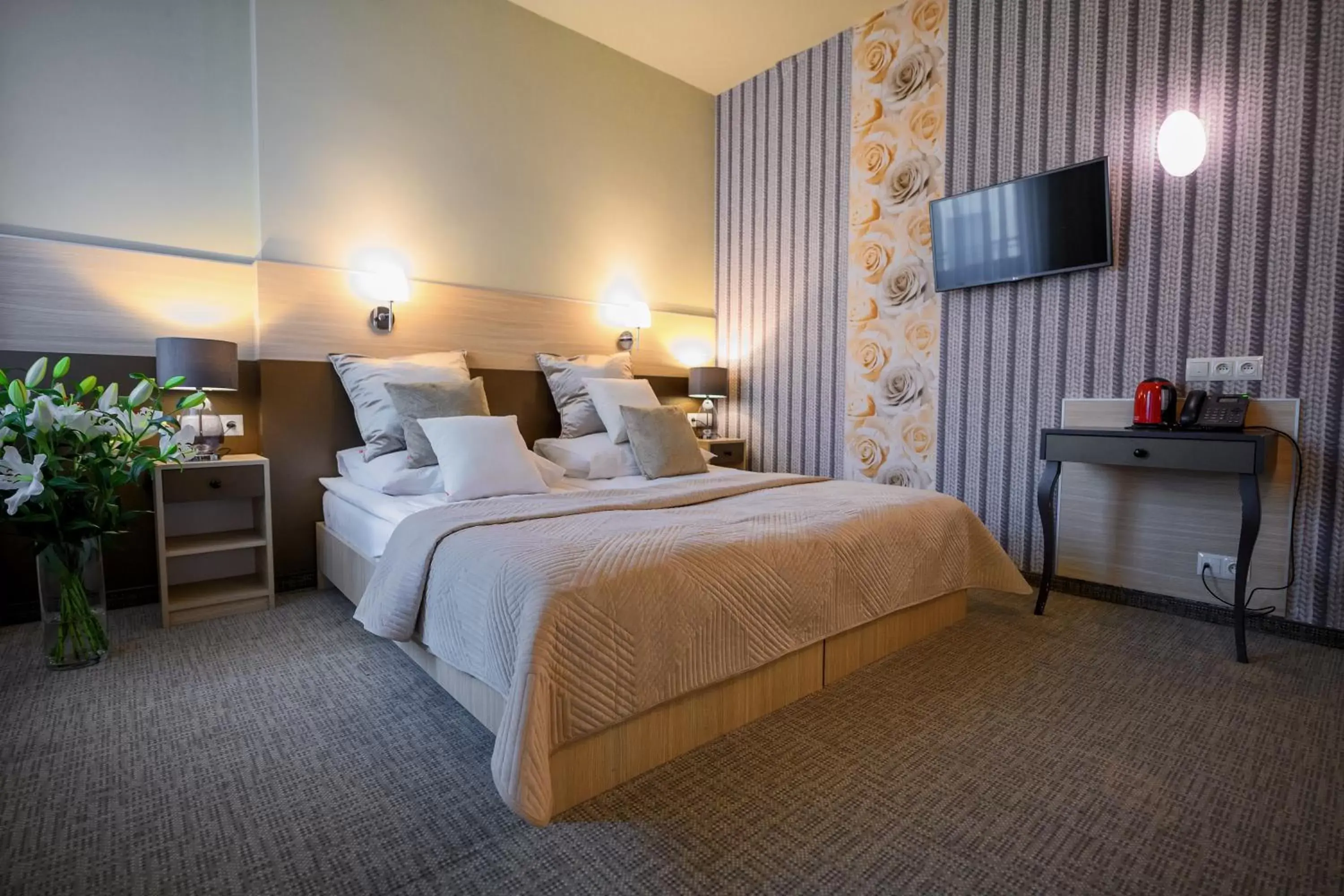 Bed in Hotel Kazimierz III Bed in Hotel Kazimierz III