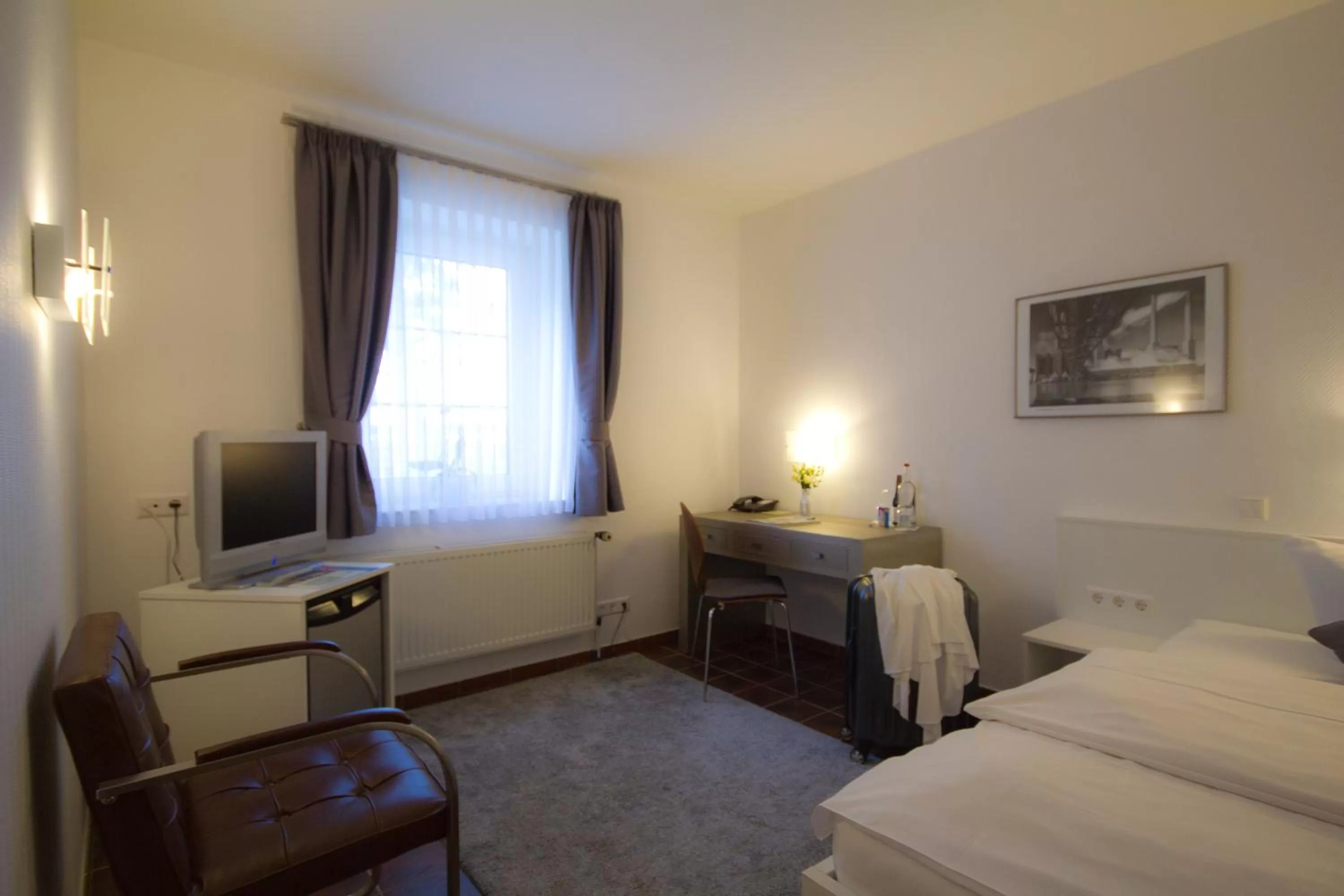 Photo of the whole room, Bed in Brackstedter Mühle e.K.