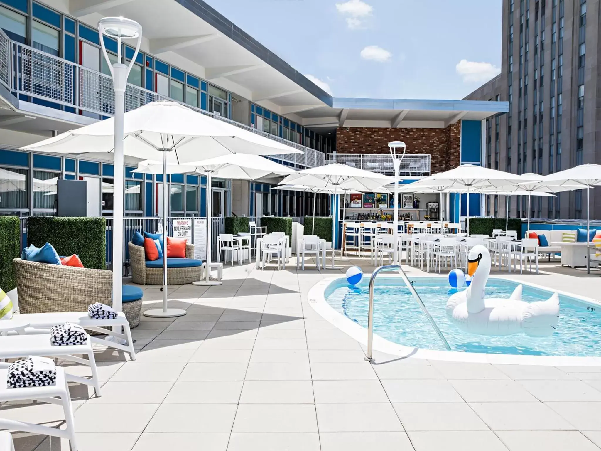 Pool view in Unscripted Durham, Part of JDV by Hyatt Pool view in Unscripted Durham, Part of JDV by Hyatt