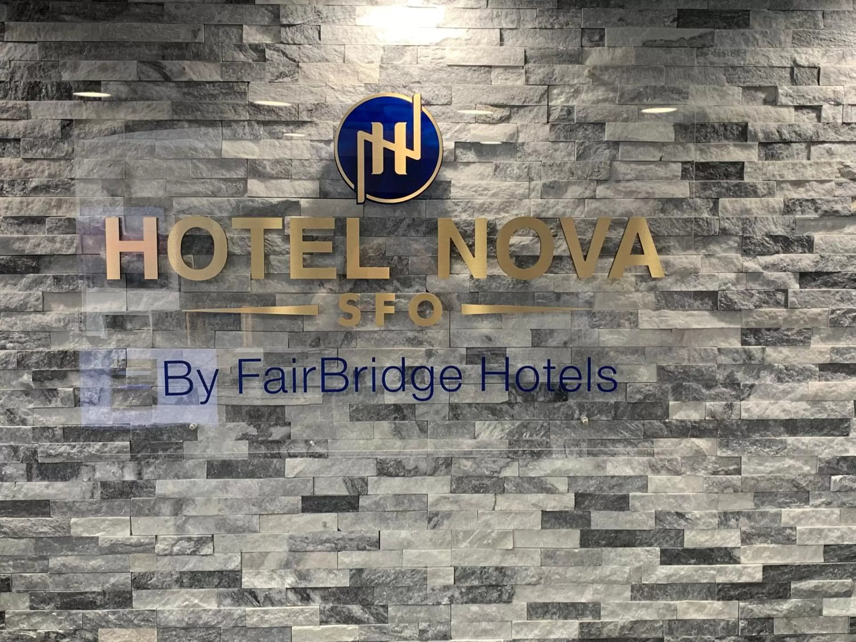 Lobby or reception, Property Logo/Sign in Hotel Nova SFO By FairBridge