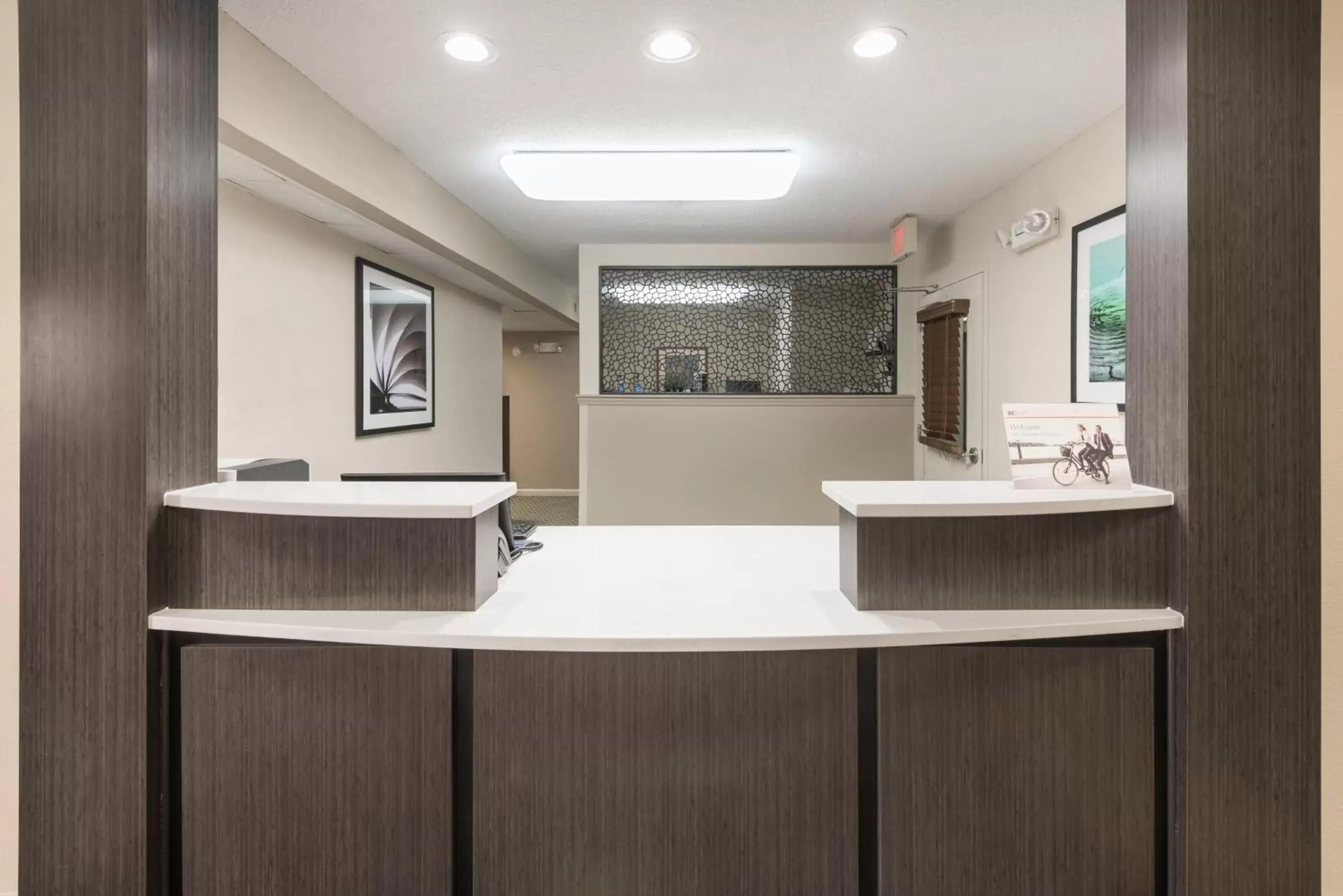 Property building, Lobby/Reception in Candlewood Suites Durham - RTP, an IHG Hotel