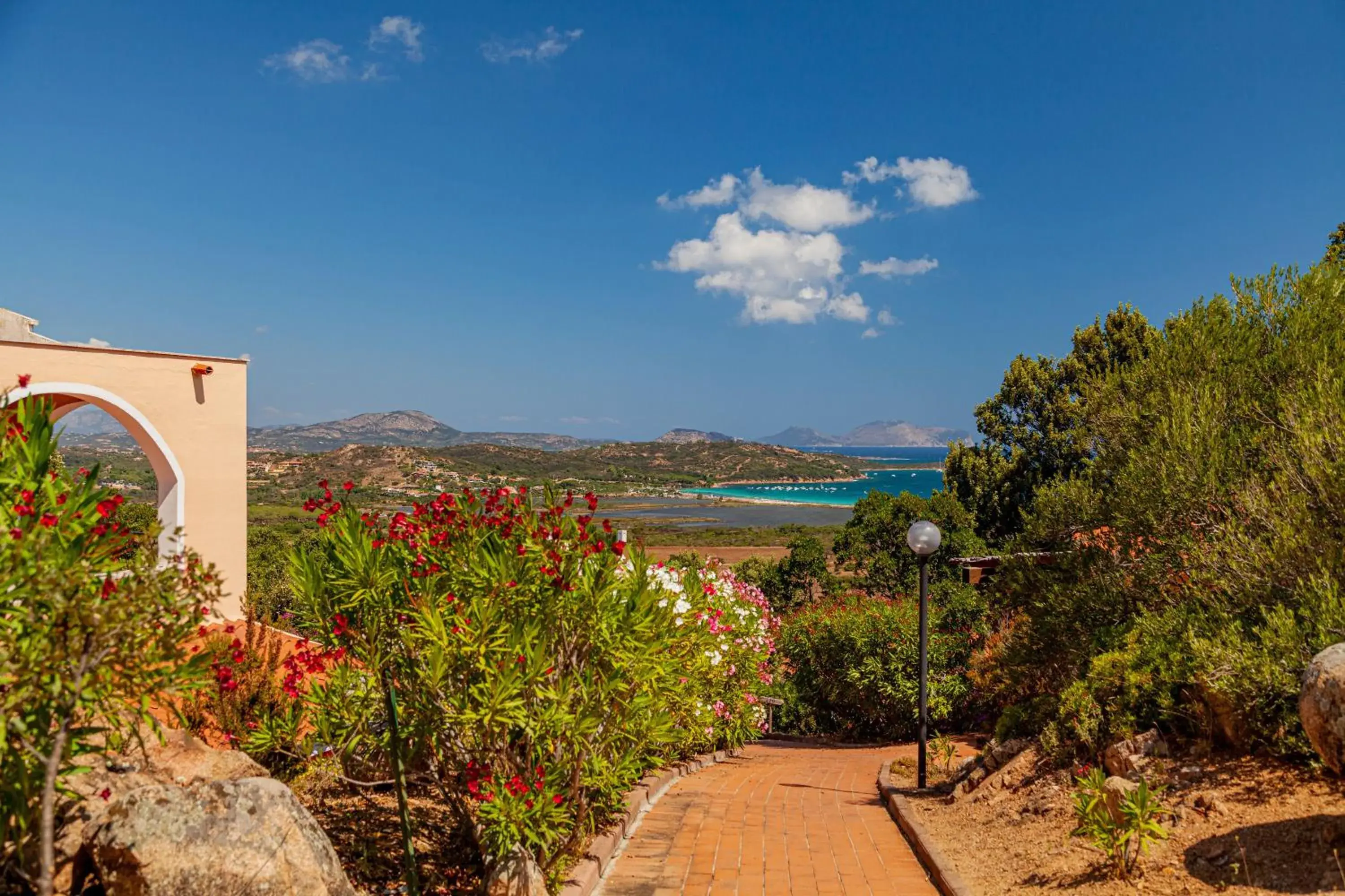 Natural landscape in Residence Hotel Lu Nibareddu