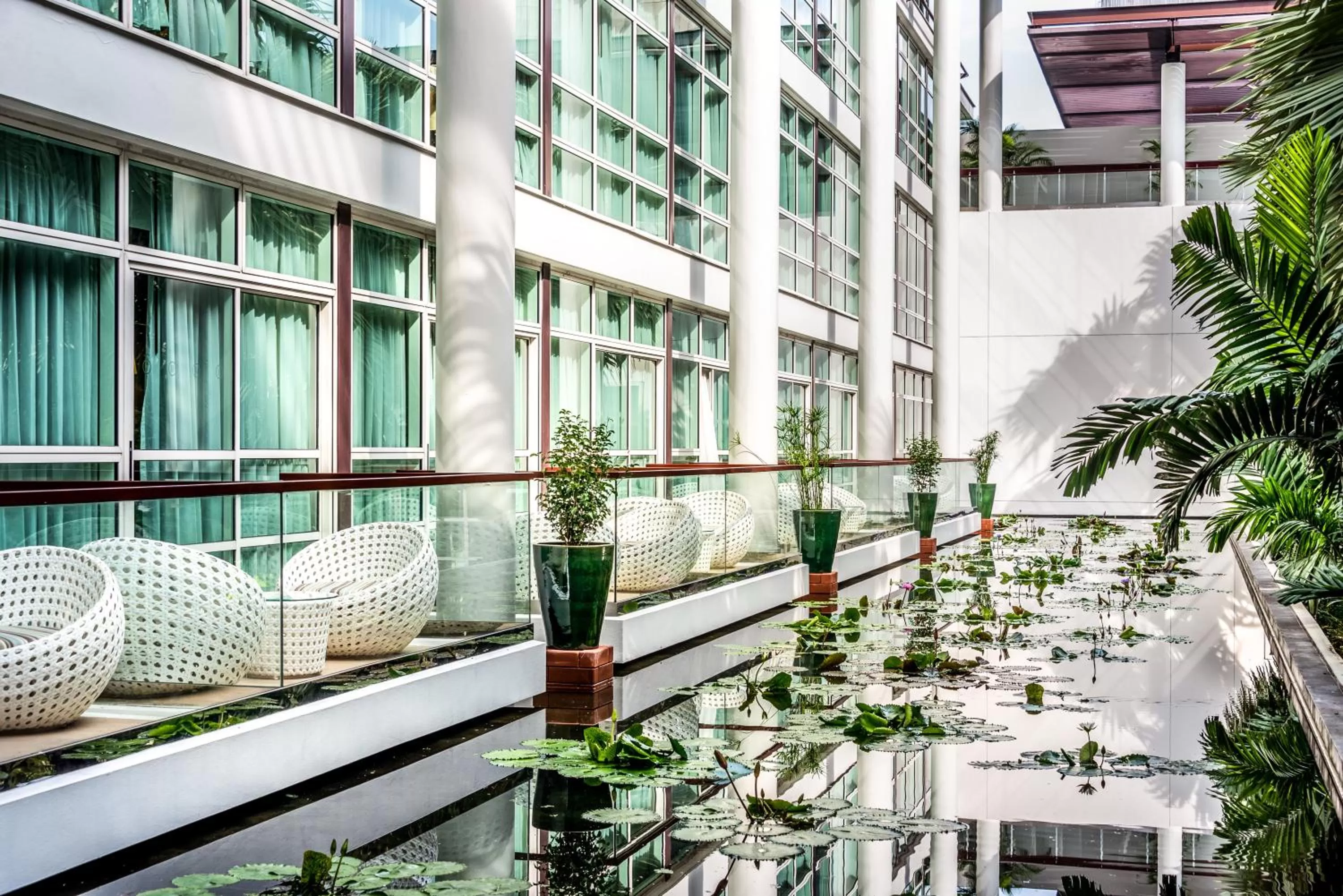 Balcony/Terrace in Pullman Bangkok King Power