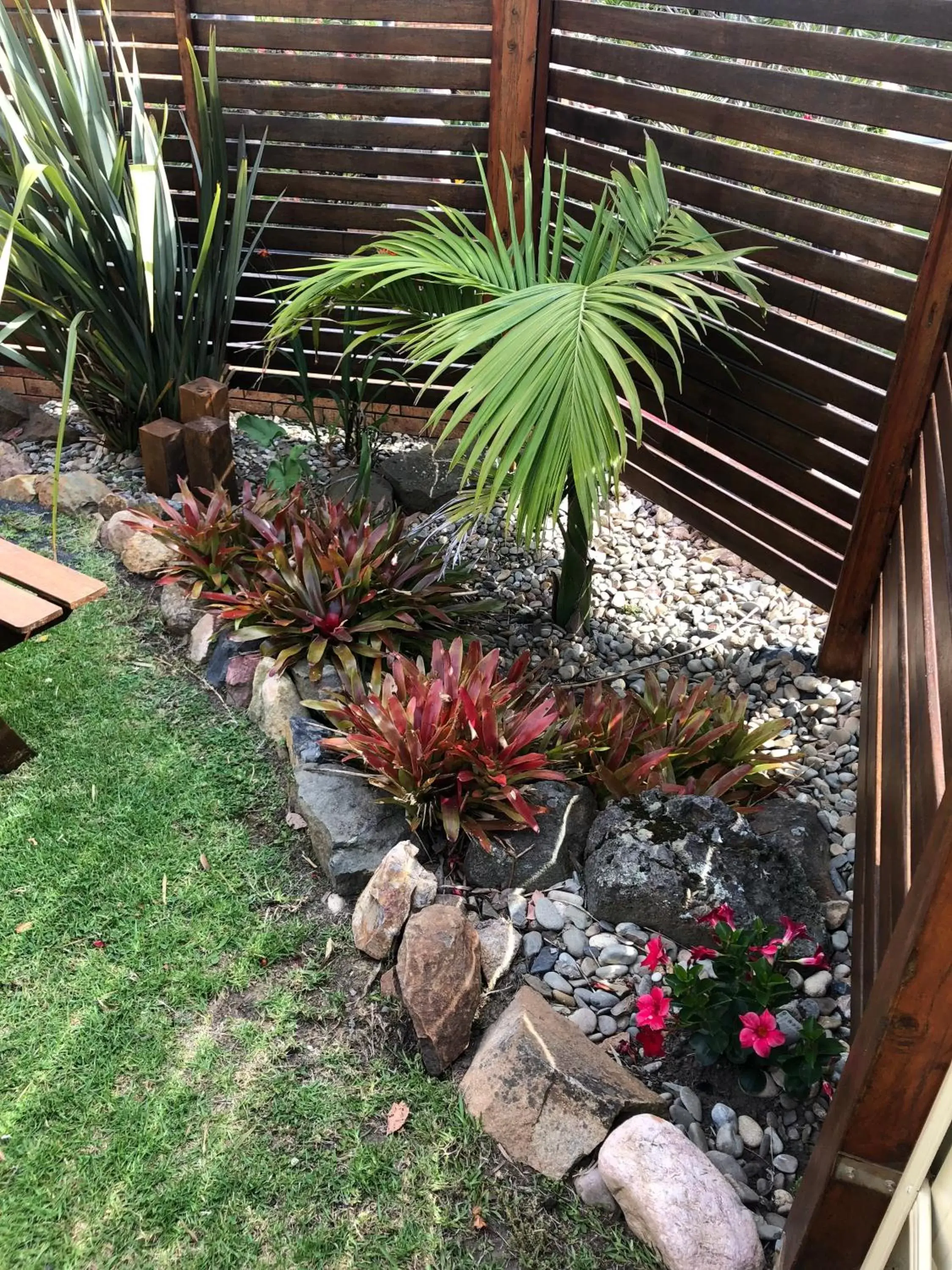 Garden in Ocean View Motor Inn Merimbula