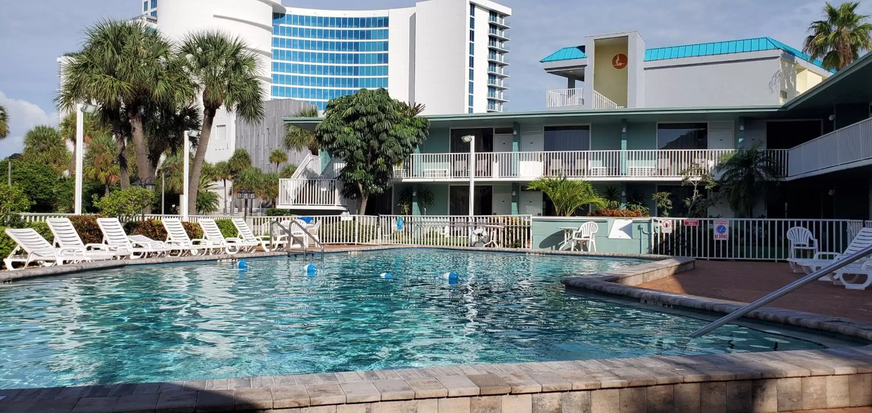 Patio, Swimming Pool in Clearwater Beach Hotel