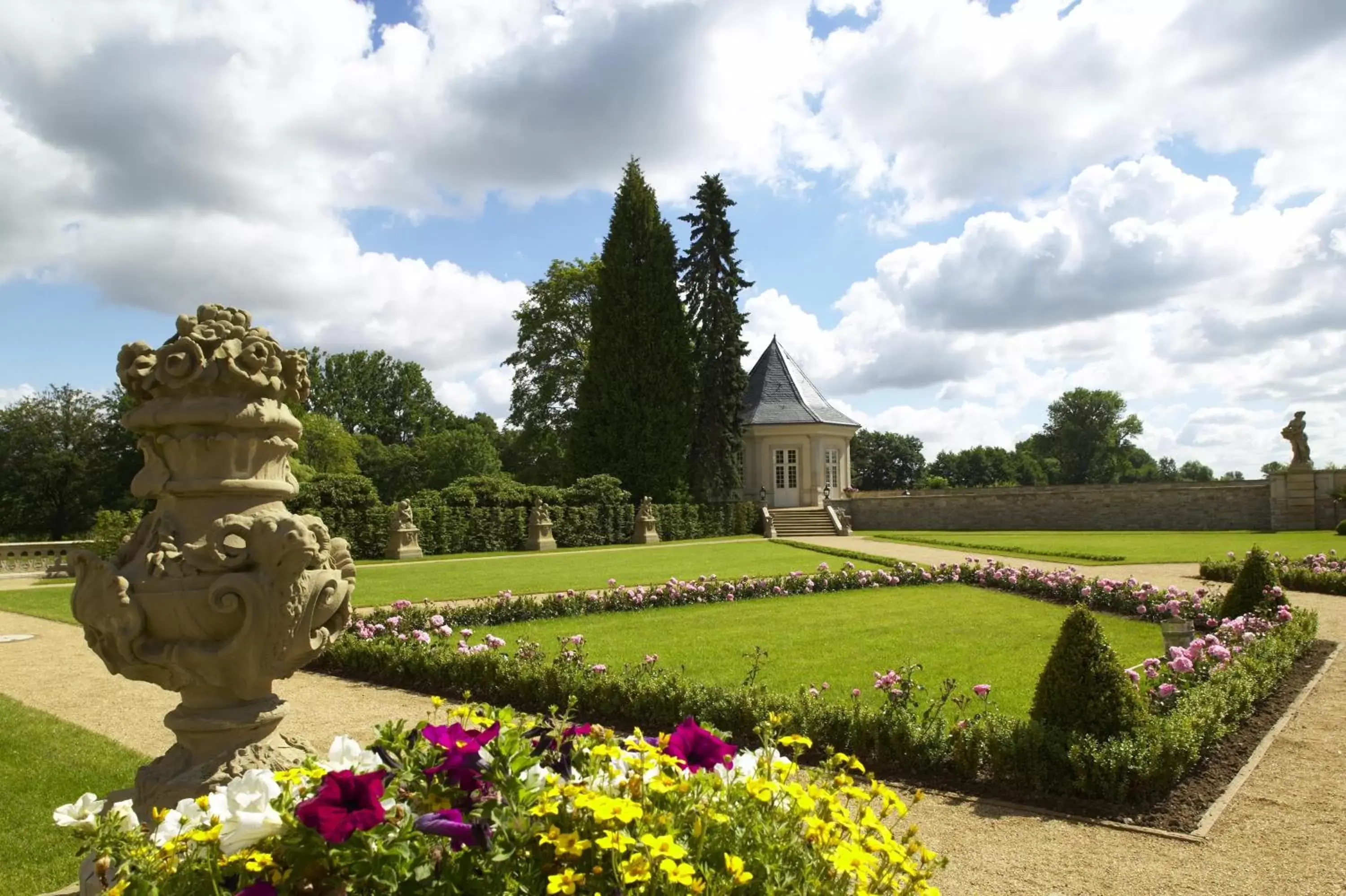 Garden in Schlosshotel Münchhausen