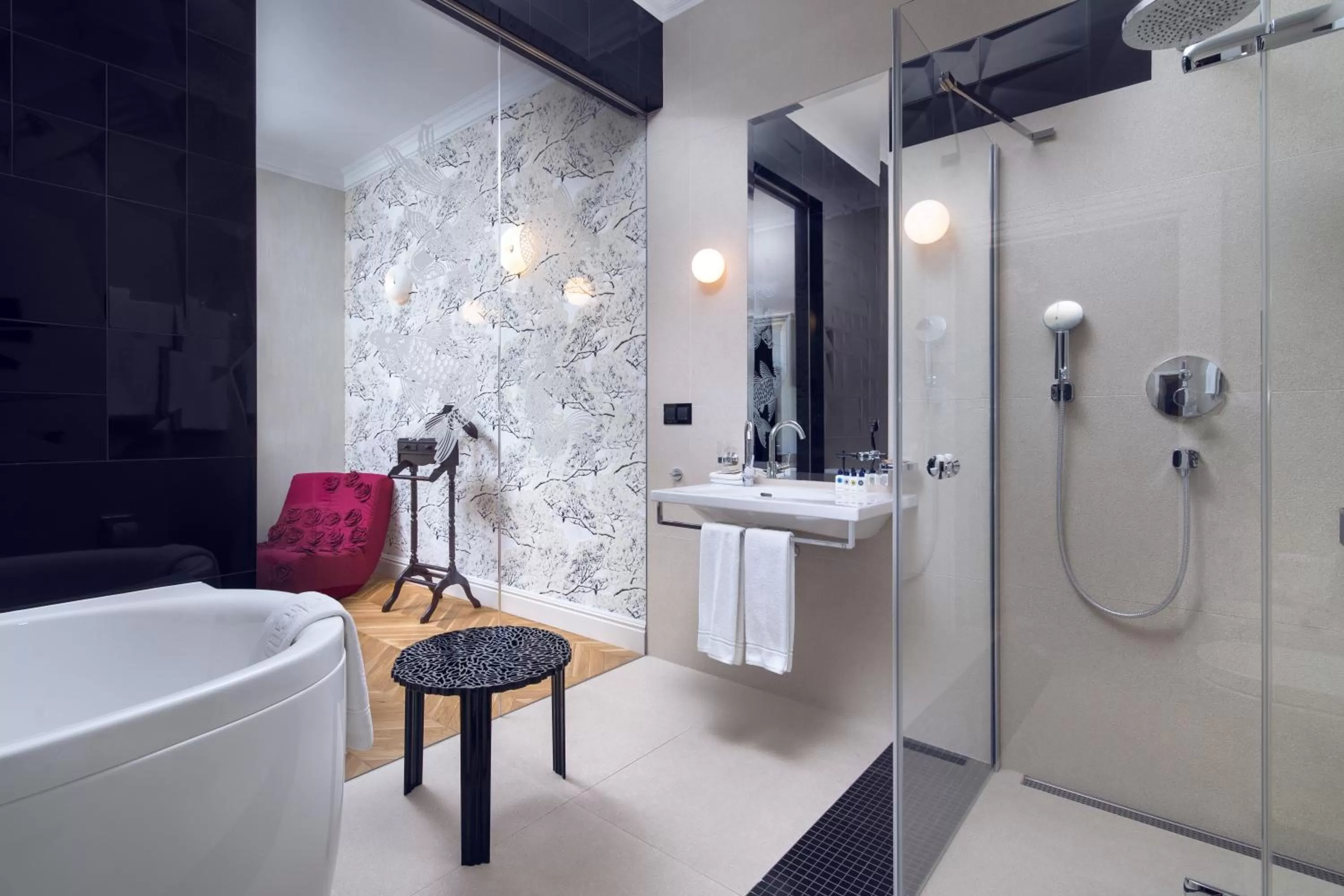 Bathroom in Relais & Châteaux Hotel Quadrille - Adults Only