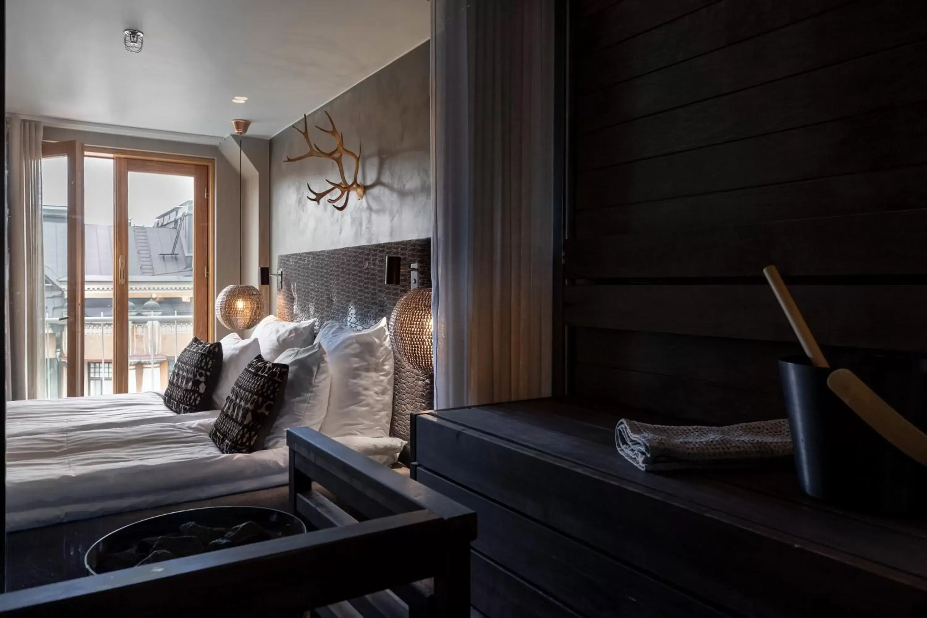 Sauna in Lapland Hotels Bulevardi