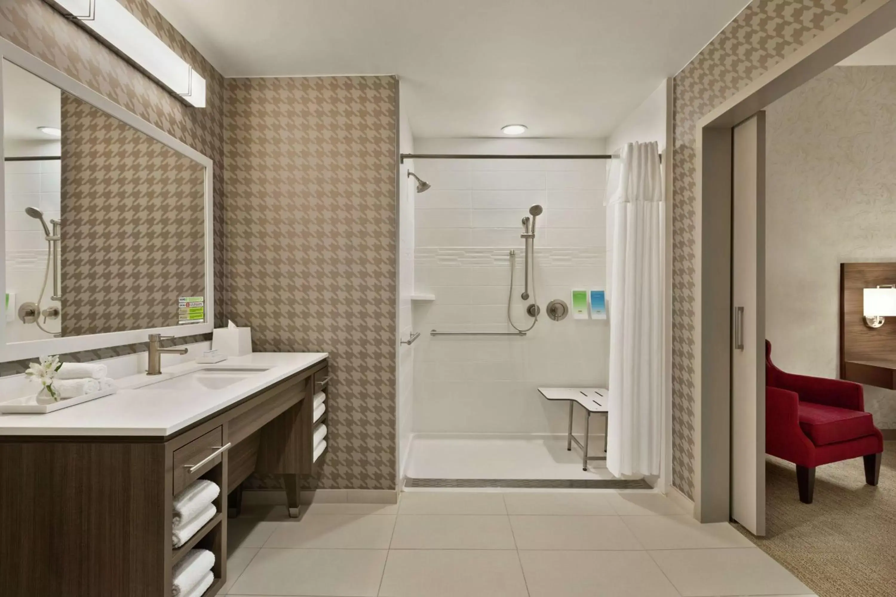 Bathroom in Home2 Suites By Hilton San Antonio North Stone Oak