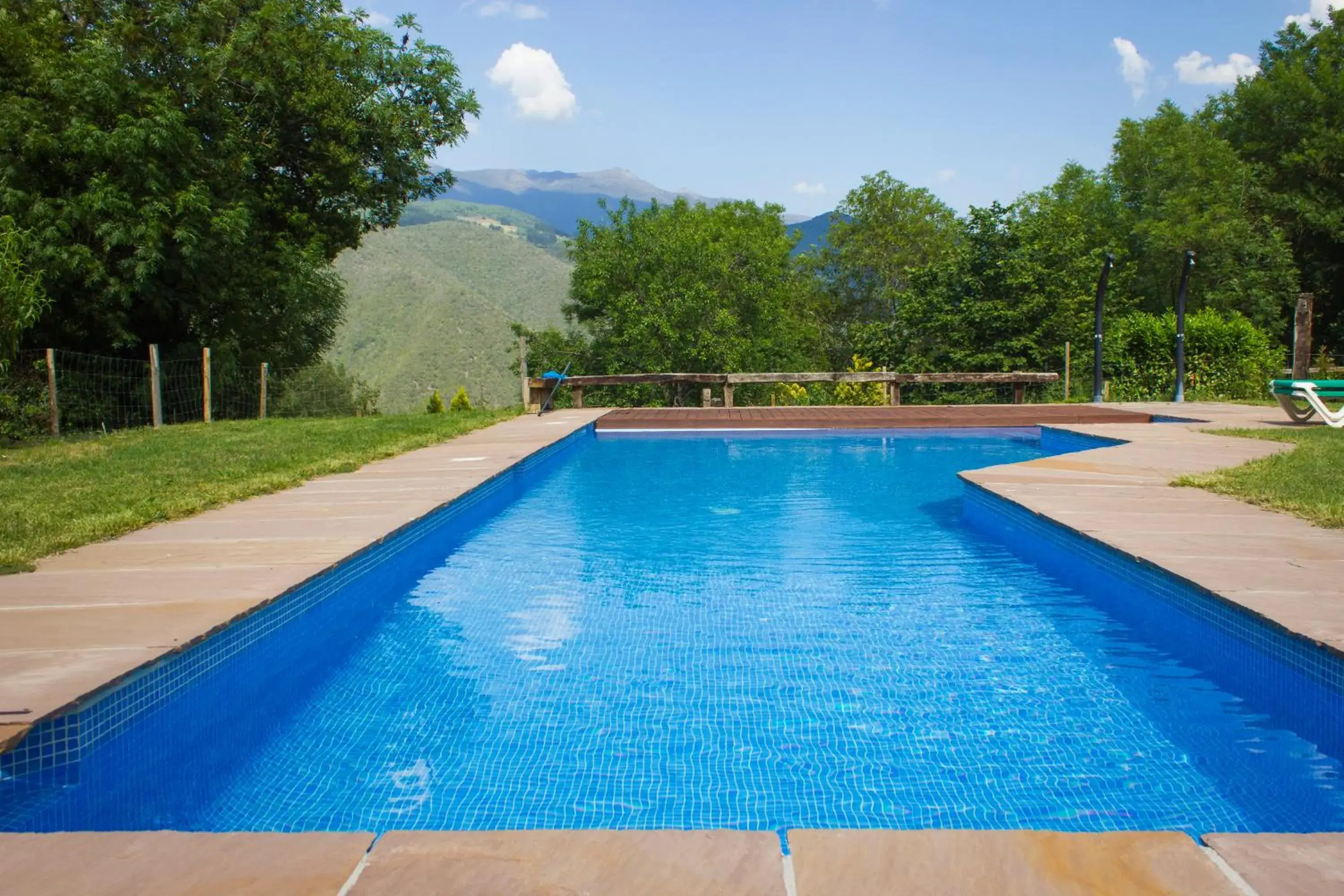 Swimming Pool in Viviendas Rurales El Covaju