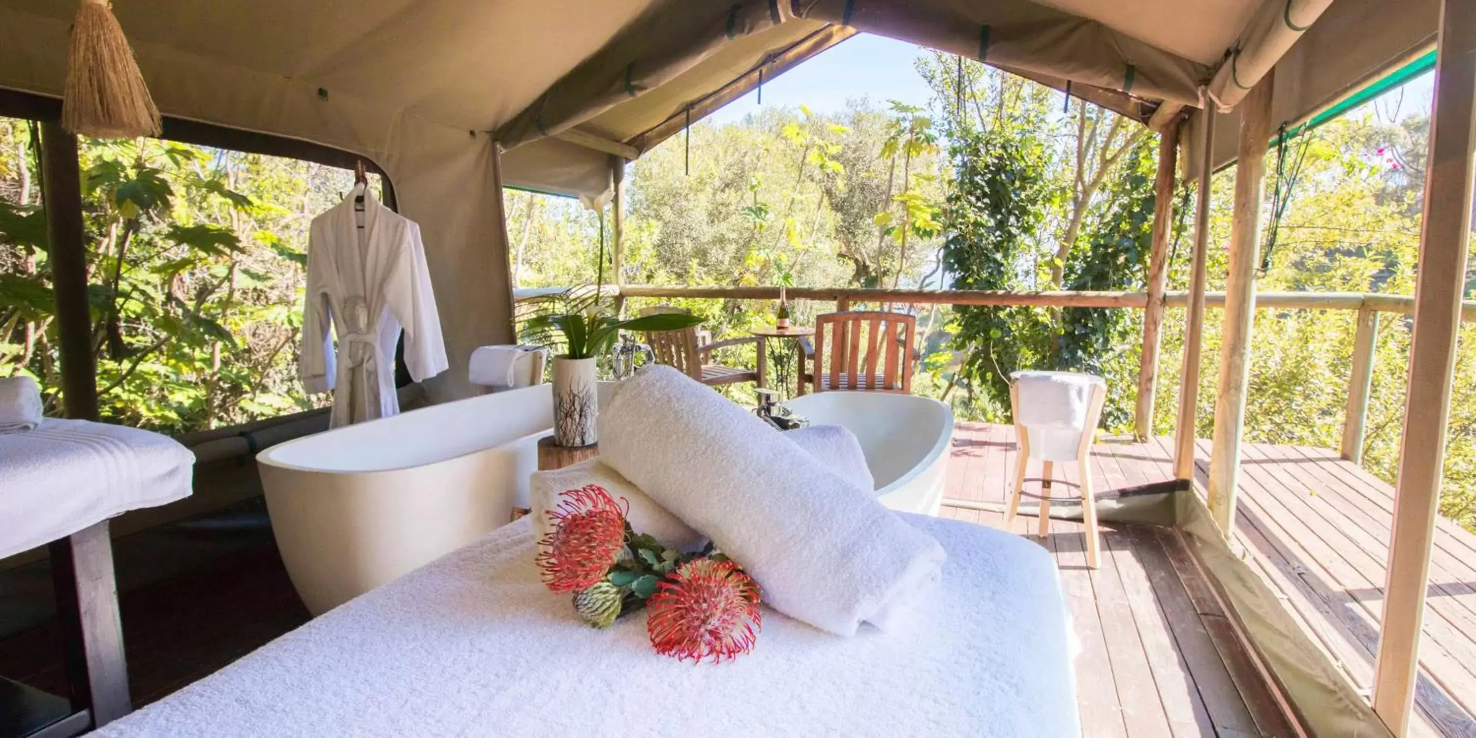 Spa and wellness centre/facilities, Balcony/Terrace in Camps Bay Retreat Hotel