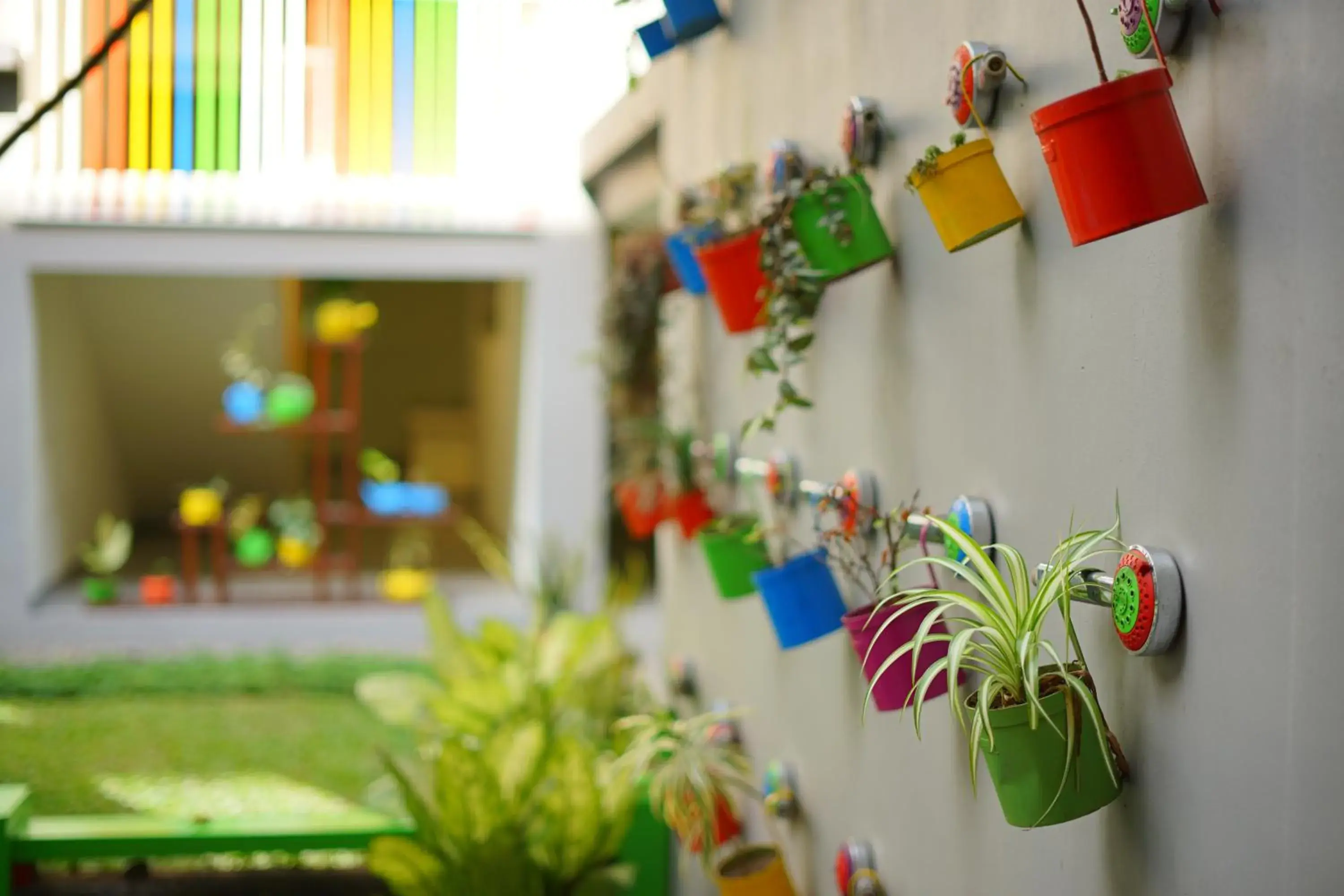 Garden in Pop! Hotel Sangaji Yogyakarta