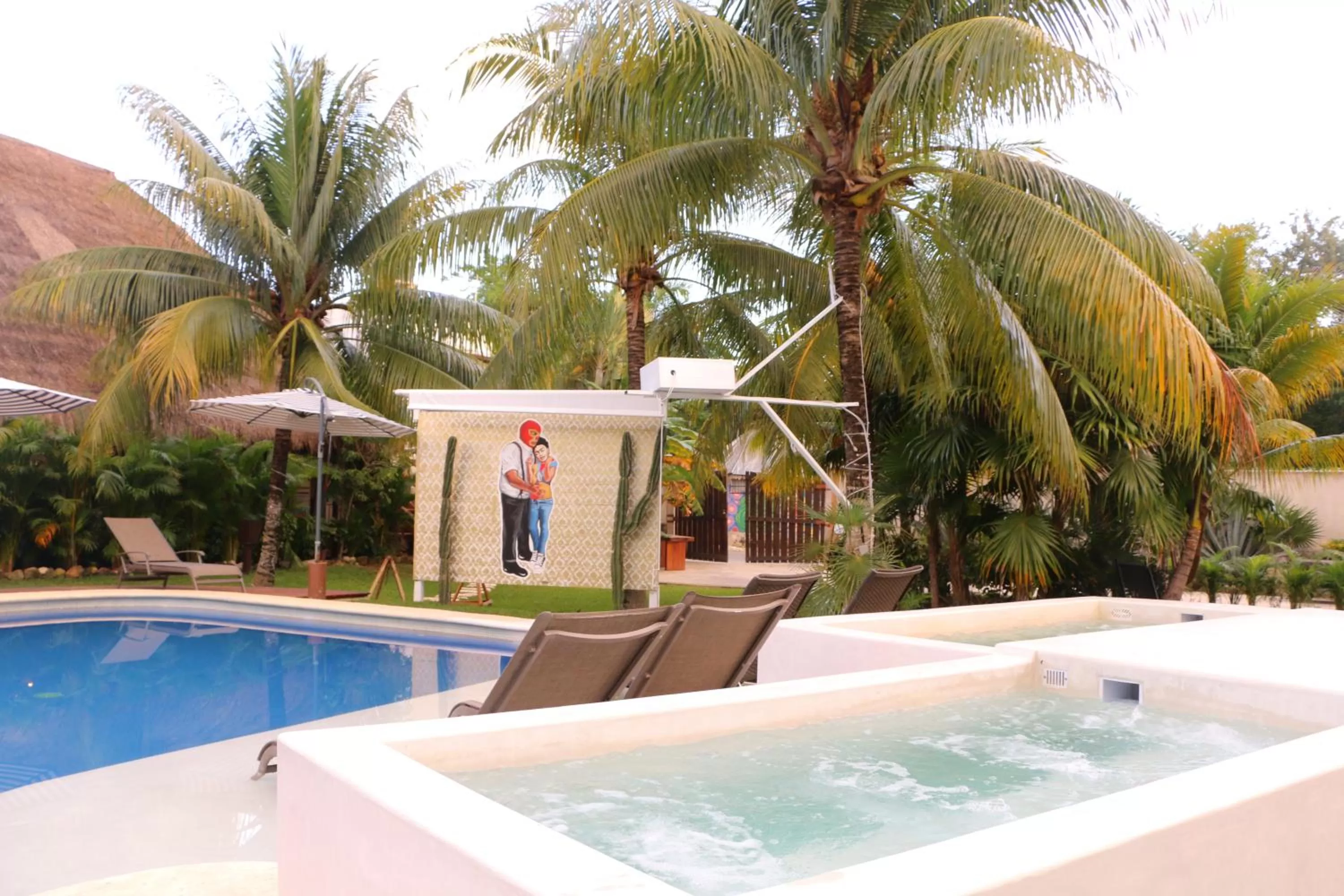 Patio, Swimming Pool in WishTulum