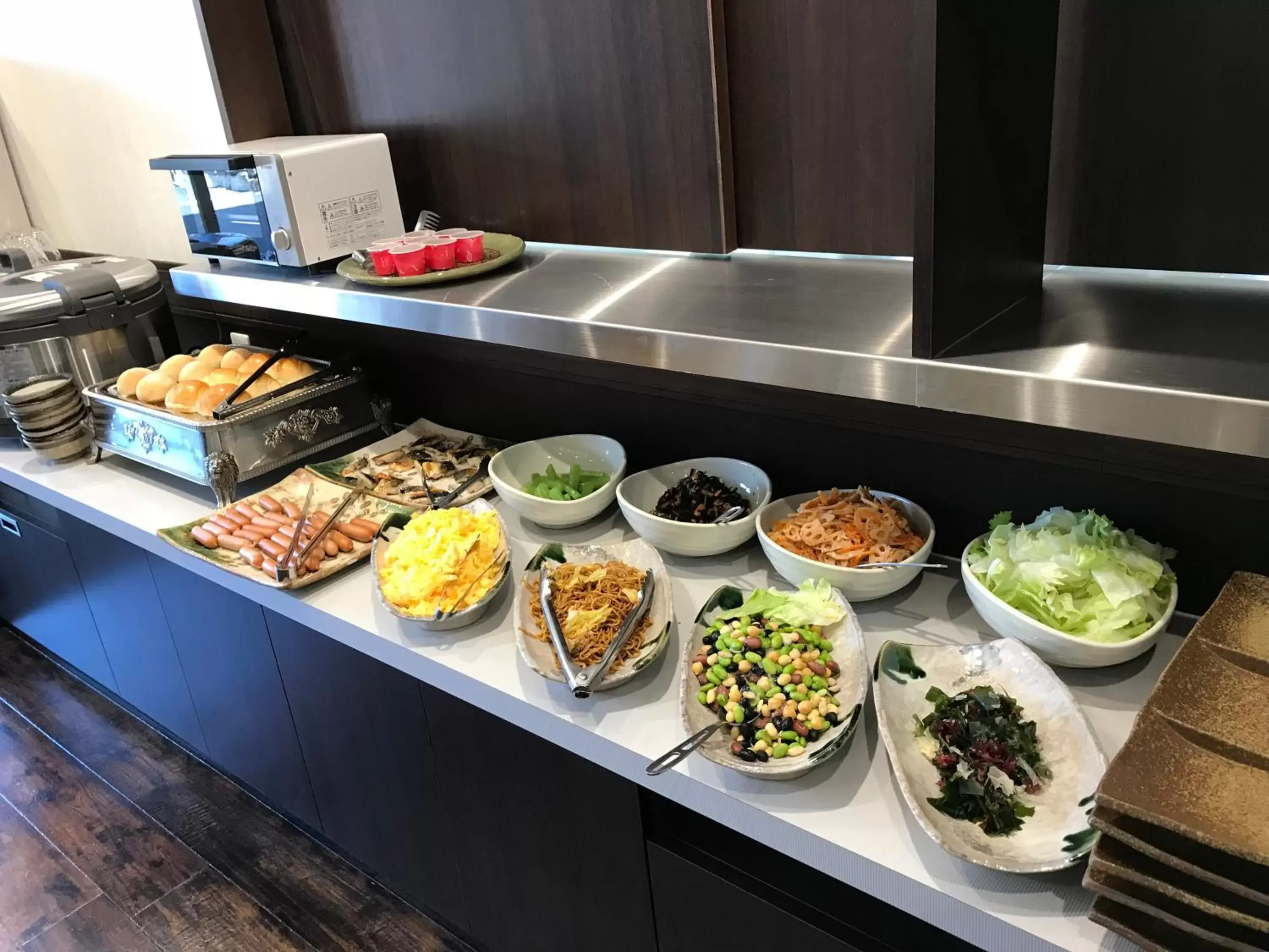 Buffet breakfast in Hotel Famitic Nikko Station Buffet breakfast in Hotel Famitic Nikko Station