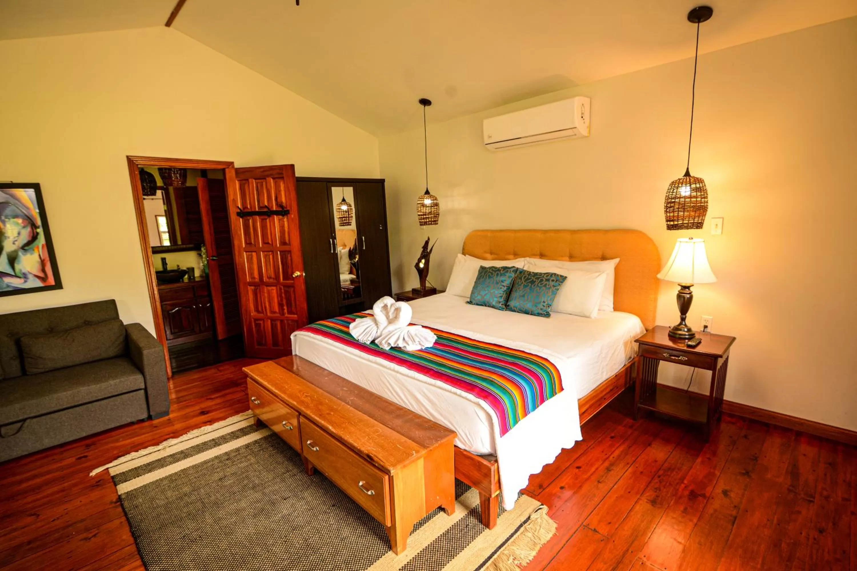 Bed in KikiWitz Resort