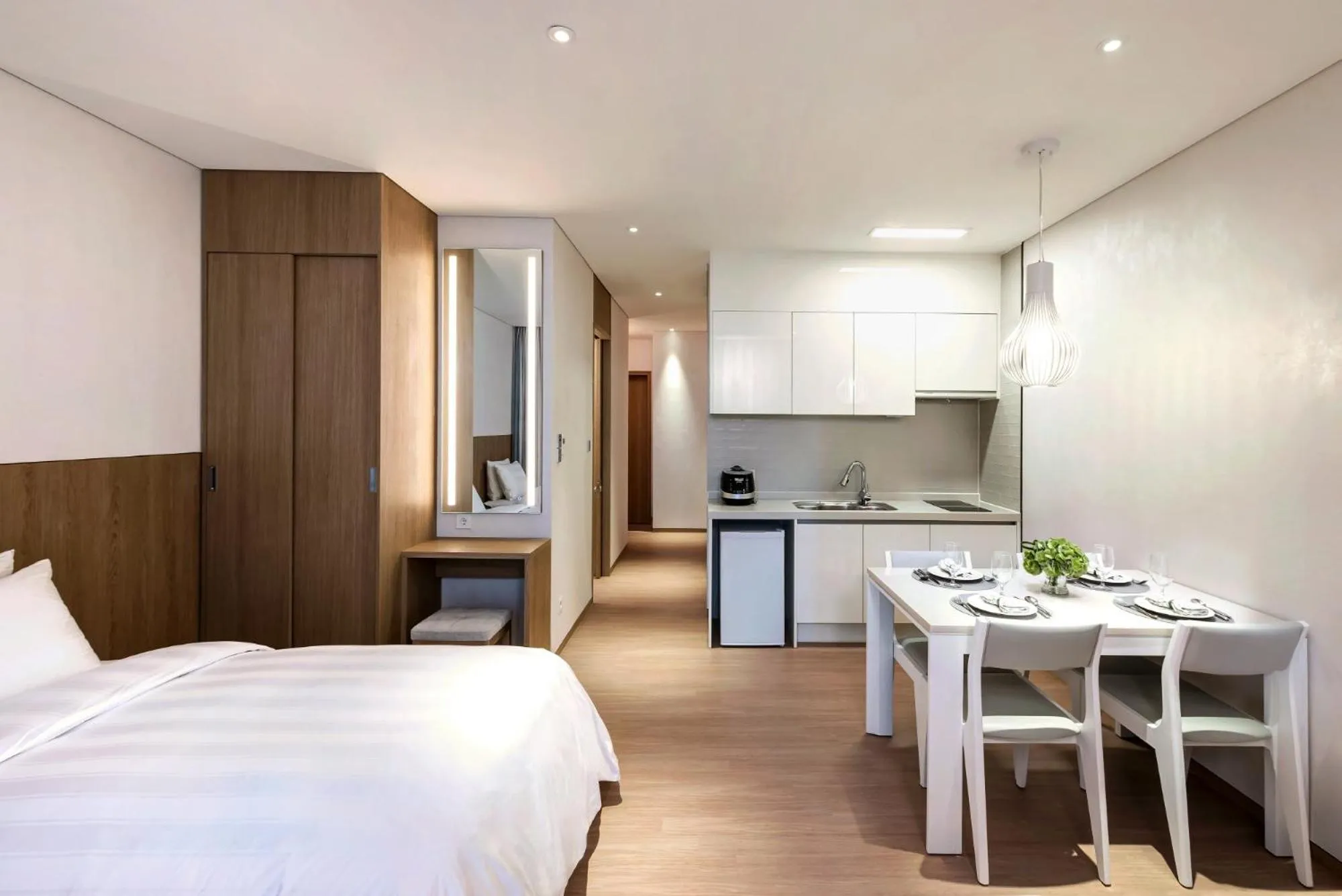 Bed in Lotte Resort Sokcho