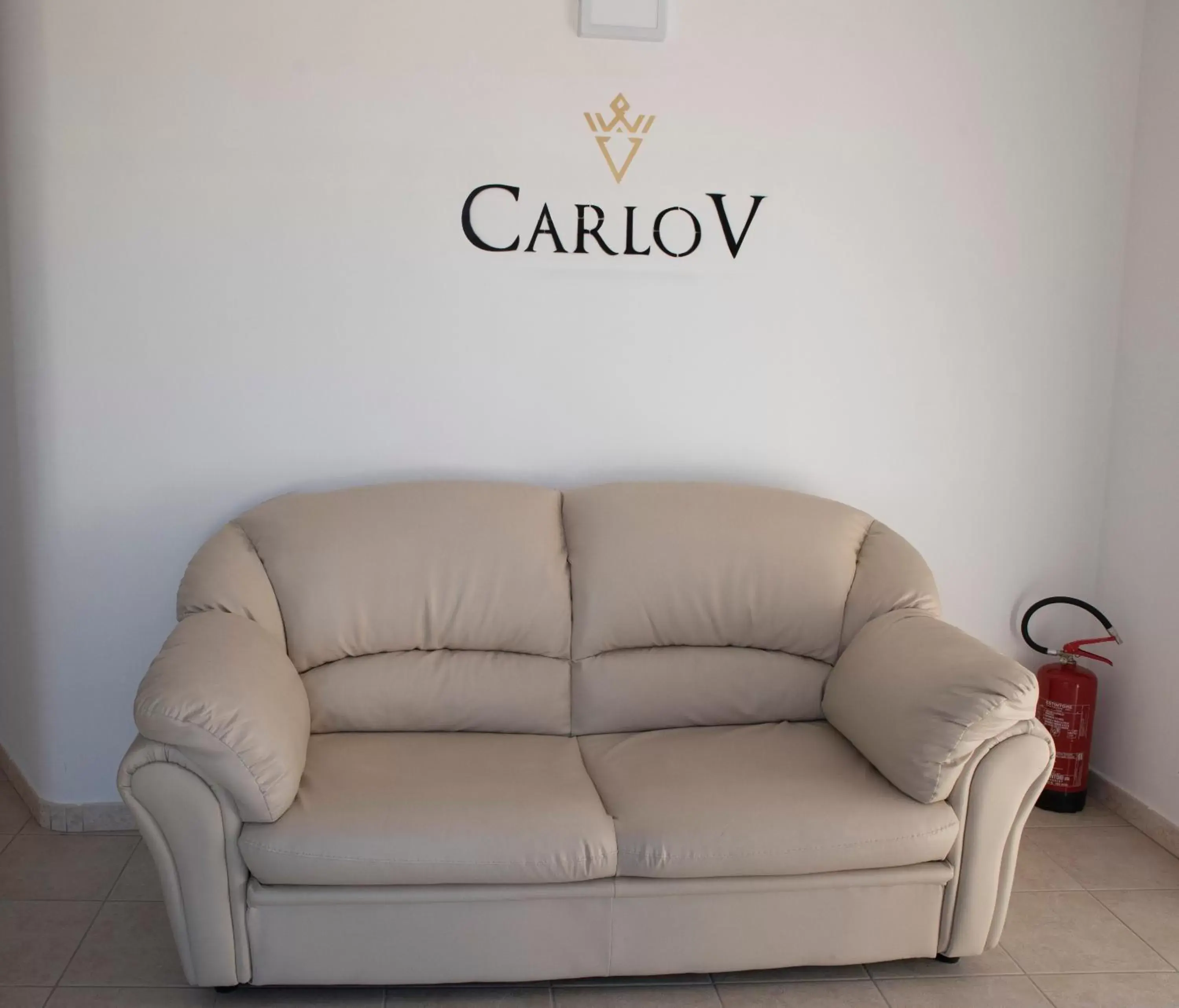Seating Area in Carlo V - Holiday Rooms