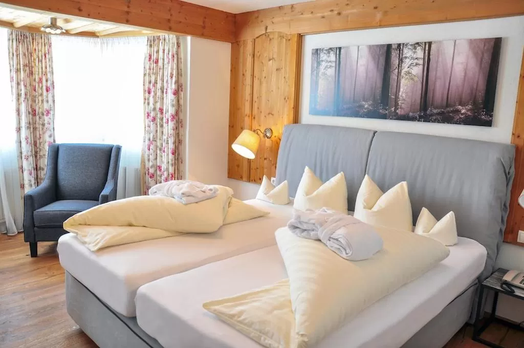 Bedroom, Bed in Hotel Seelos