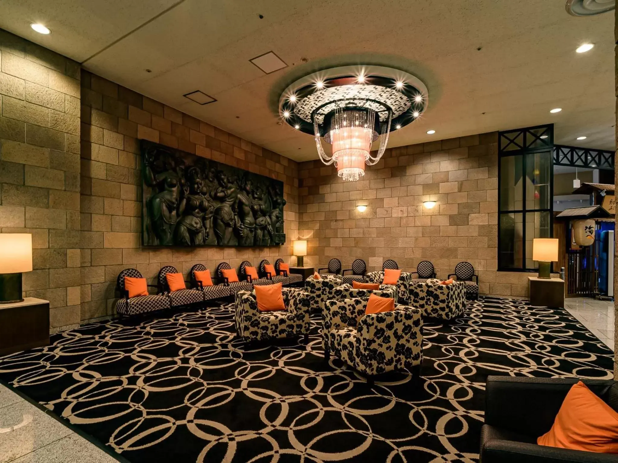 Lobby or reception in APA Hotel & Resort Sapporo Lobby or reception in APA Hotel & Resort Sapporo