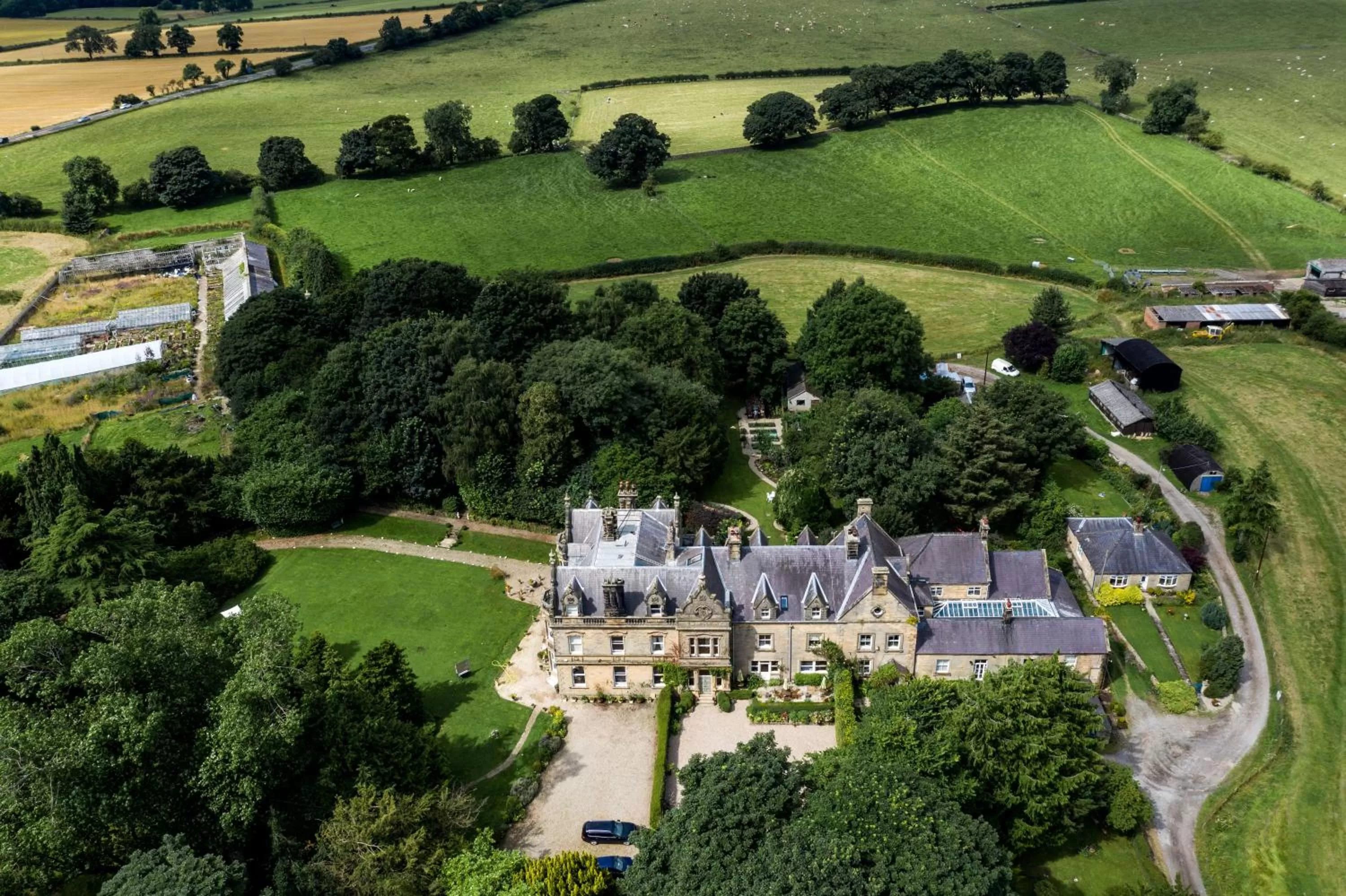 Bird's eye view, Bird's-eye View in West Layton Manor