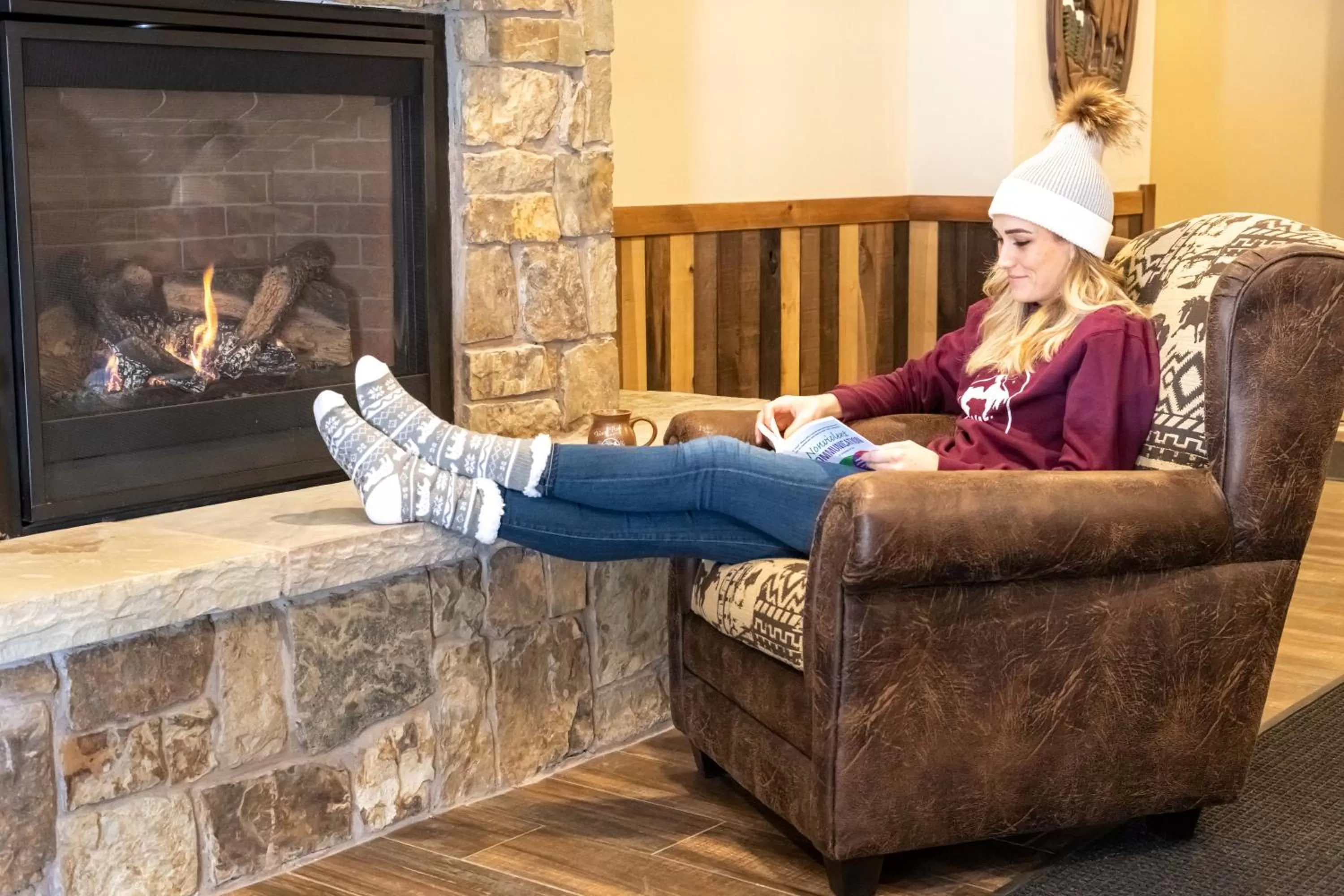 Lobby or reception in Sawtelle Mountain Resort