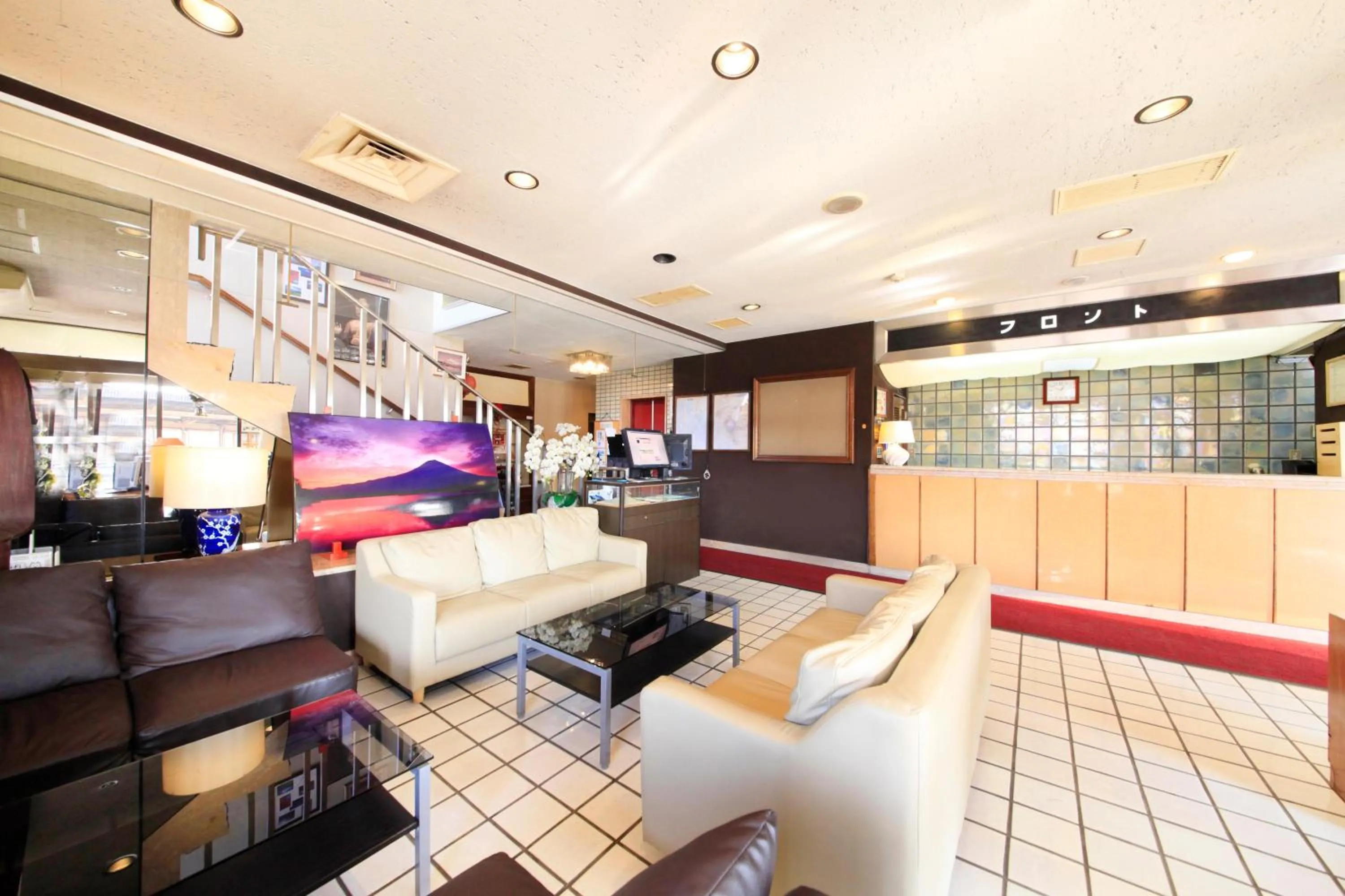 Lobby or reception in Fujinomiya Green Hotel