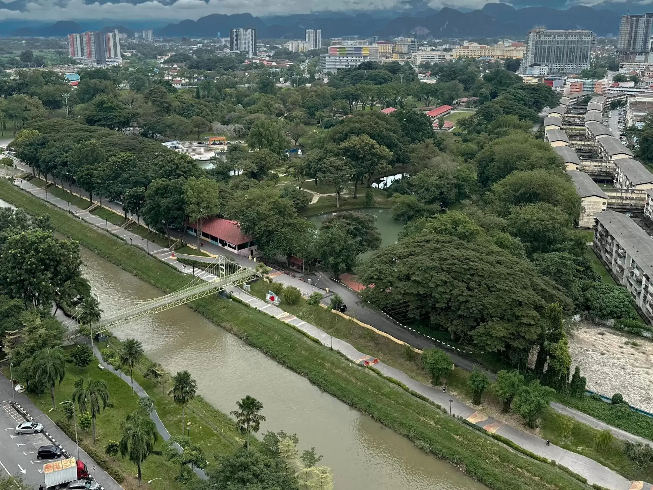 View (from property/room), Bird's-eye View in Kinta Riverfront Hotel & Suites