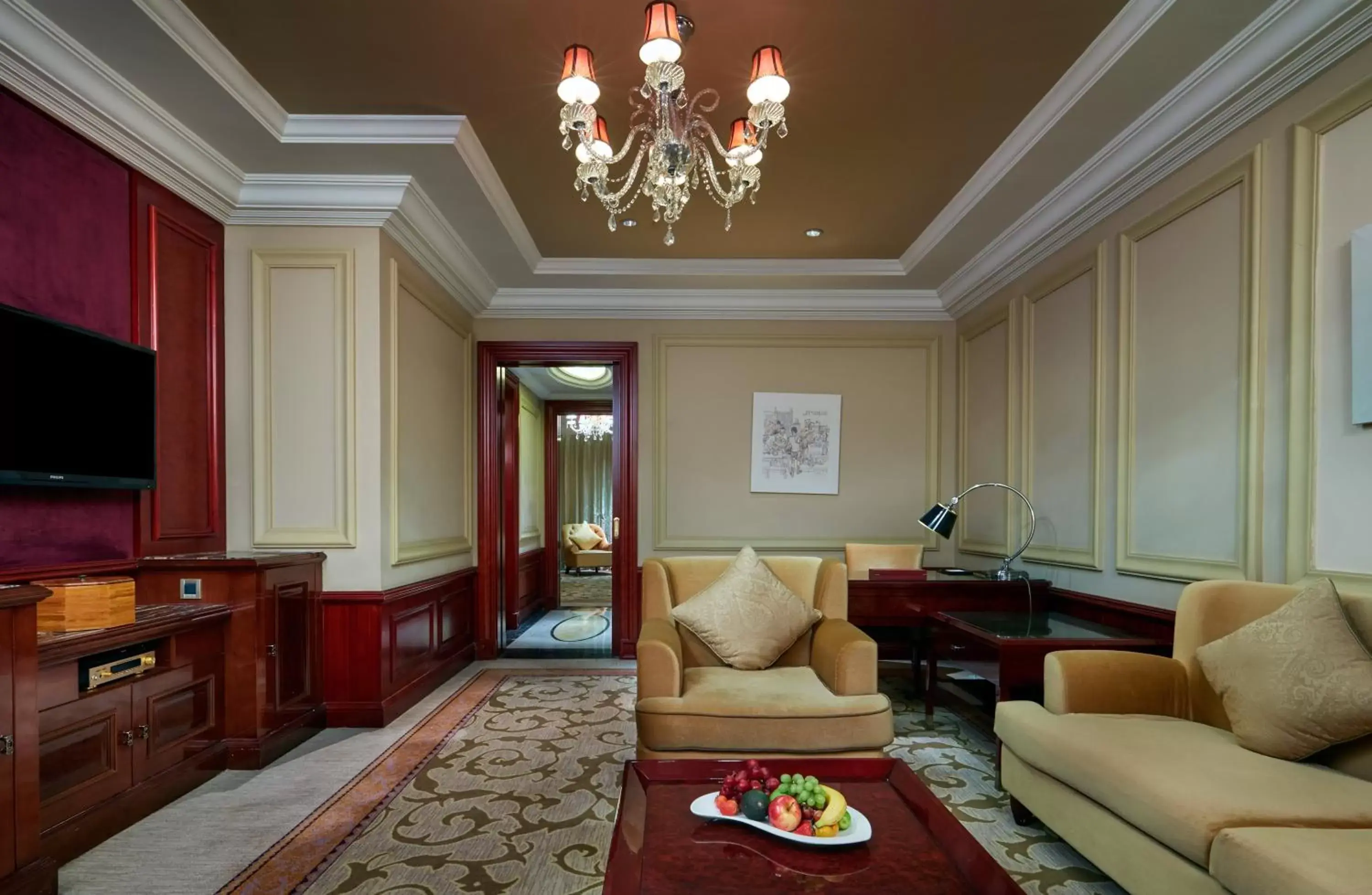 Photo of the whole room, Seating Area in InterContinental Shanghai Ruijin, an IHG Hotel