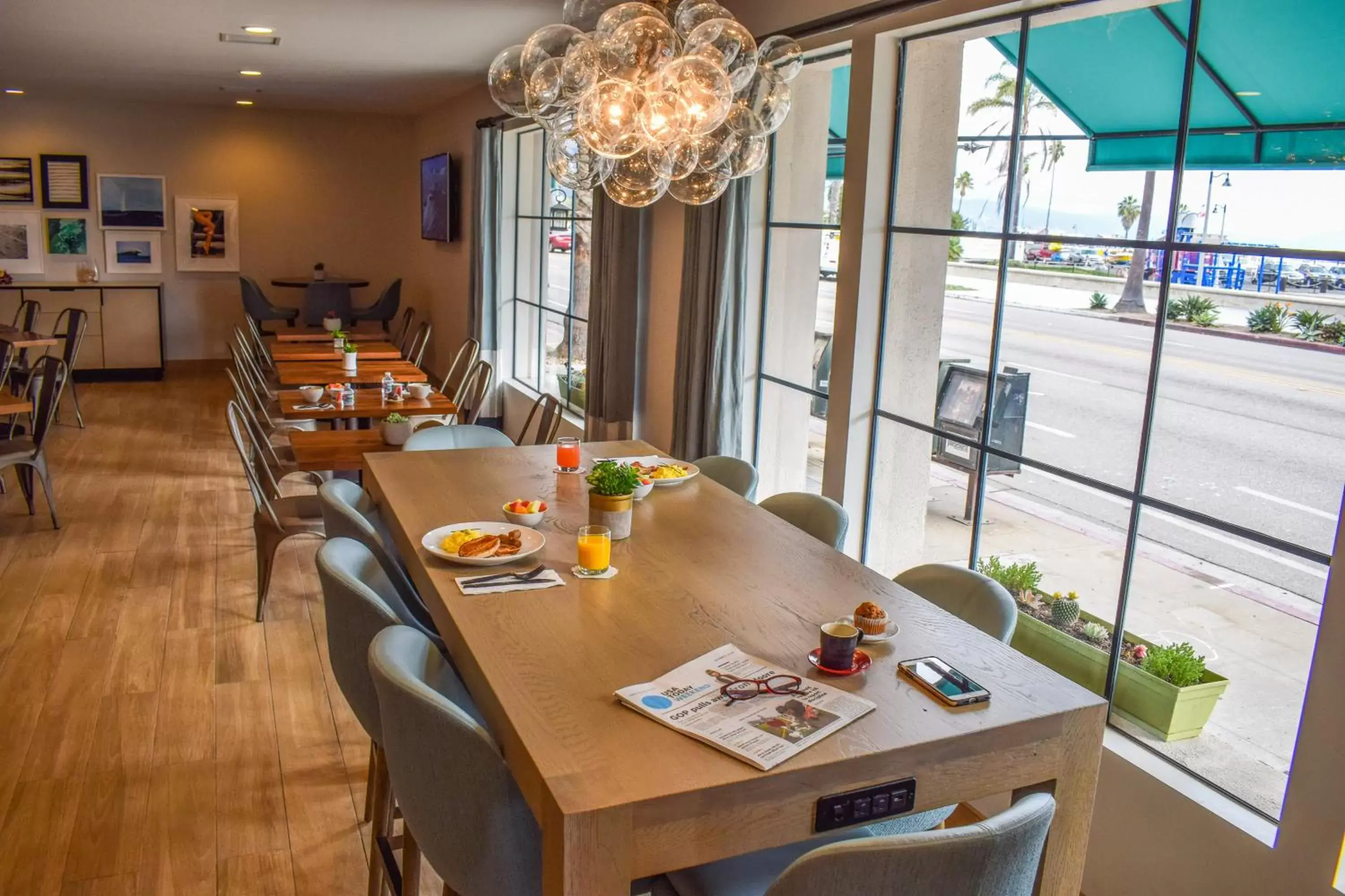 Dining area, Restaurant/Places to Eat in Beachside Inn