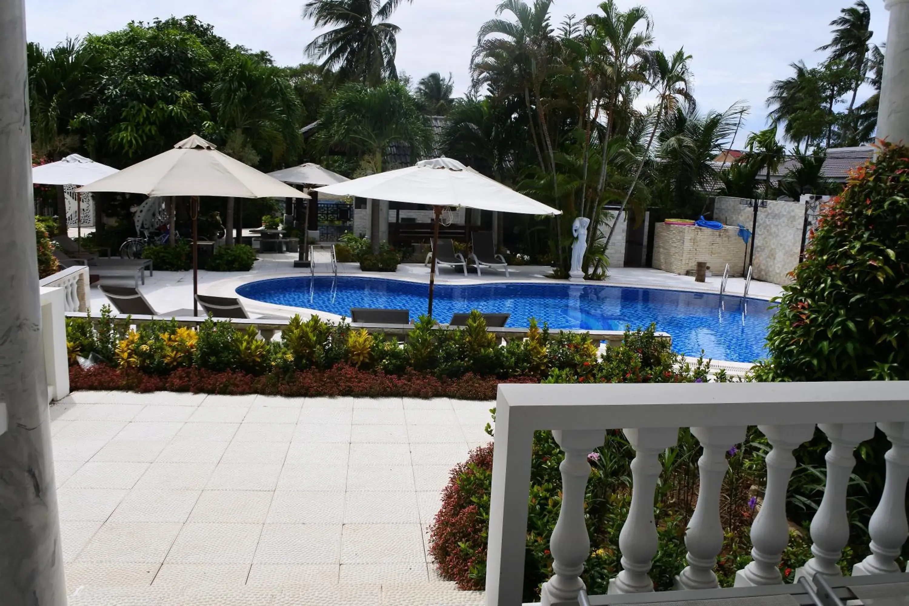Patio, Swimming Pool in Godiva Villa Phu Quoc