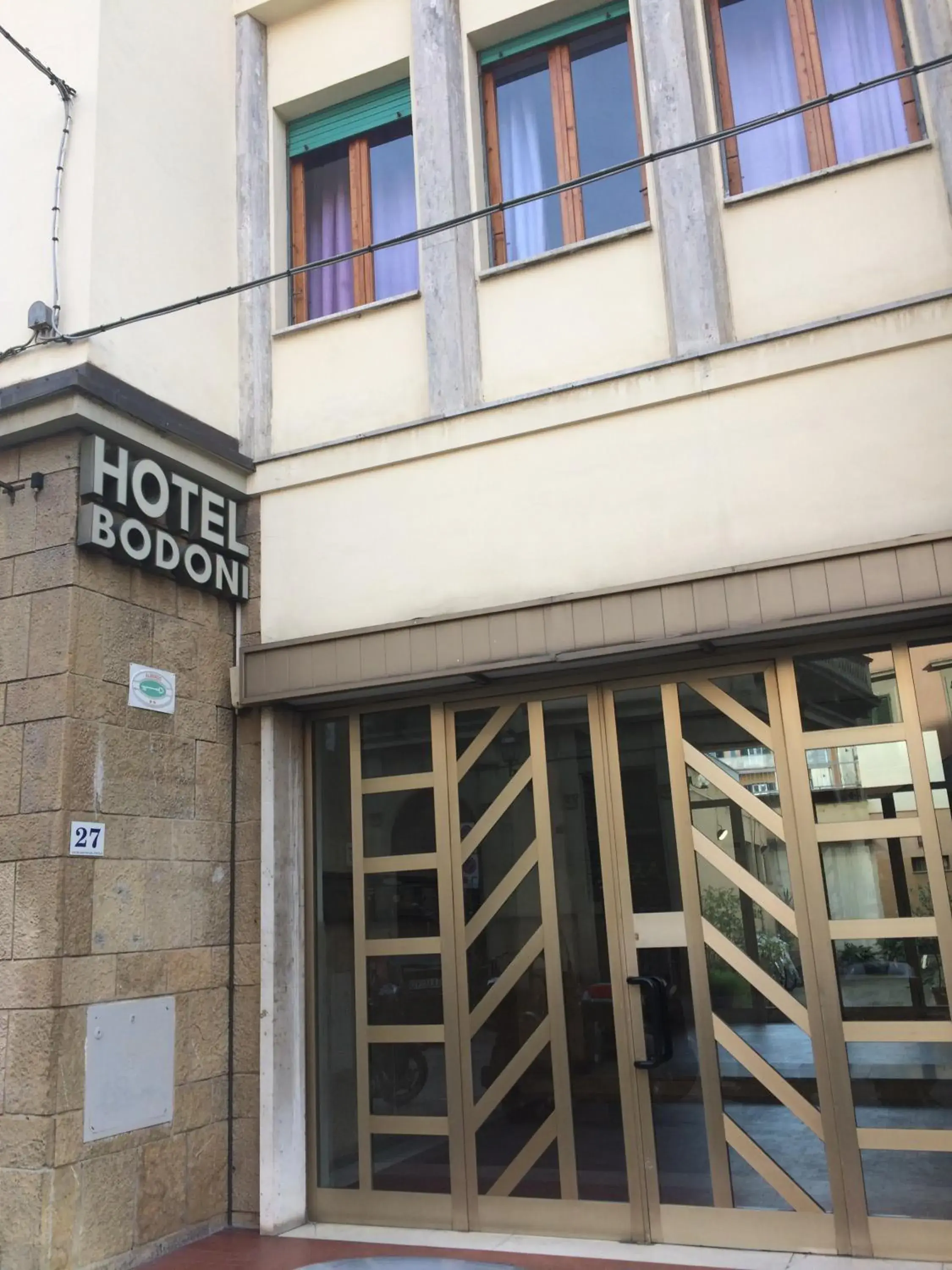 Property building in Hotel Bodoni