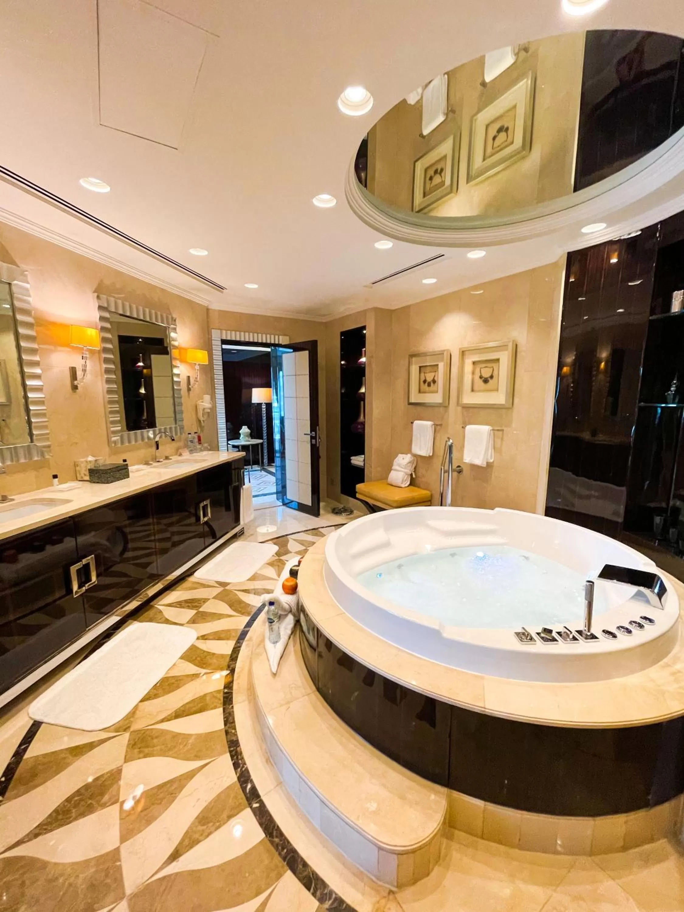 Bathroom in Mövenpick Grand Al Bustan