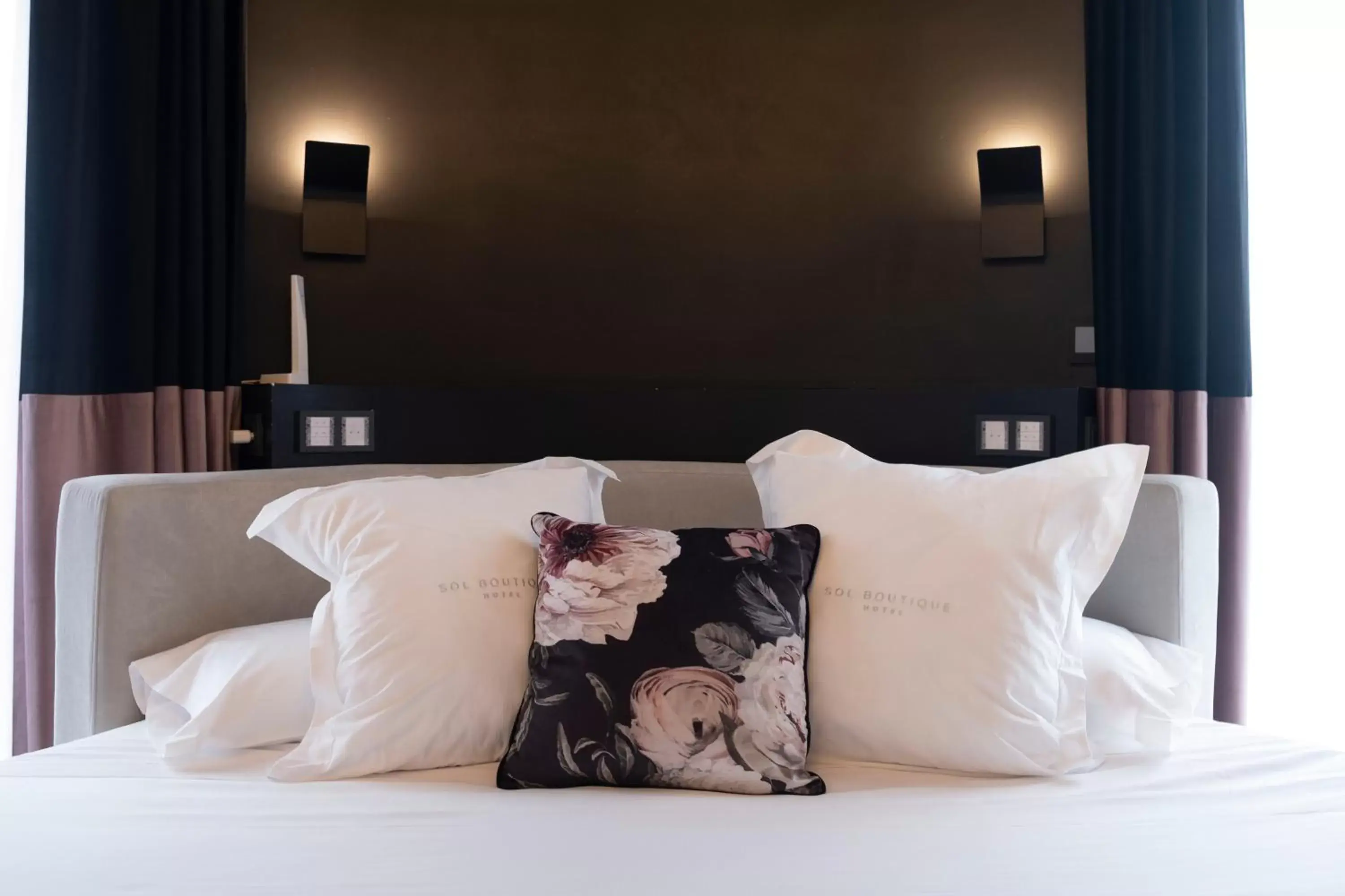 Bed in Hotel Sol Boutique