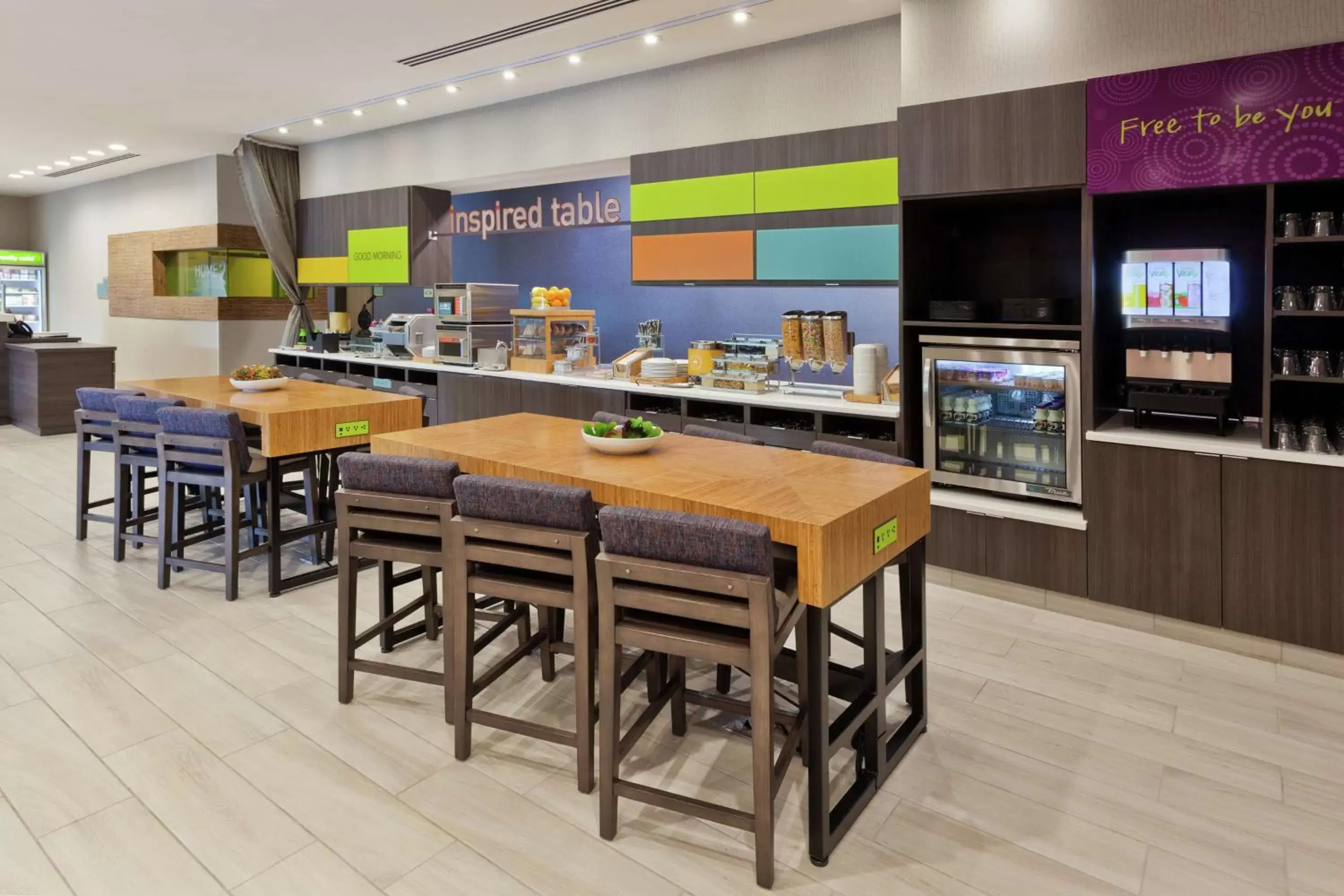 Dining area, Restaurant/Places to Eat in Home2 Suites By Hilton Birmingham Colonnade