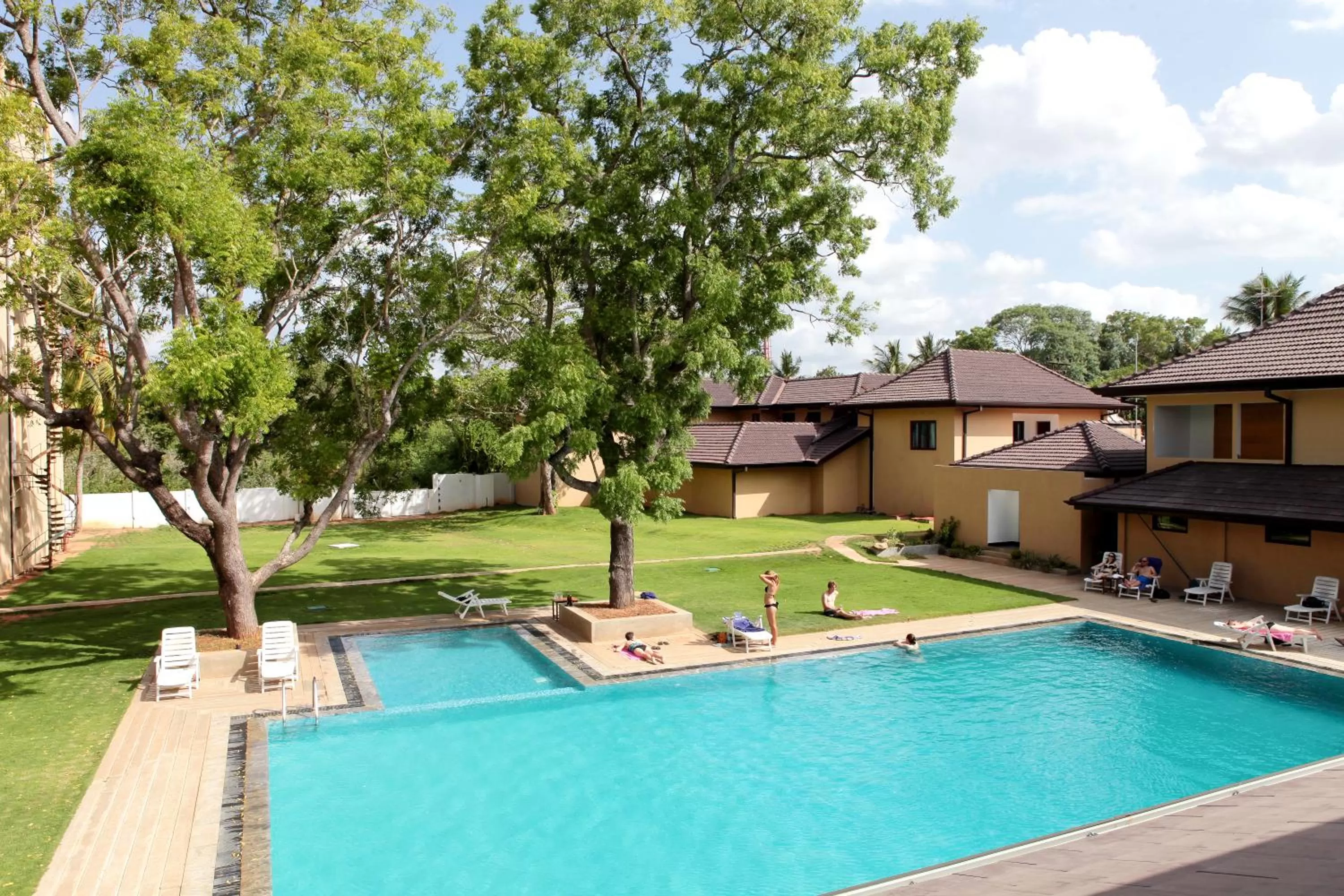 Swimming pool in Rajarata Hotel Anuradhapura