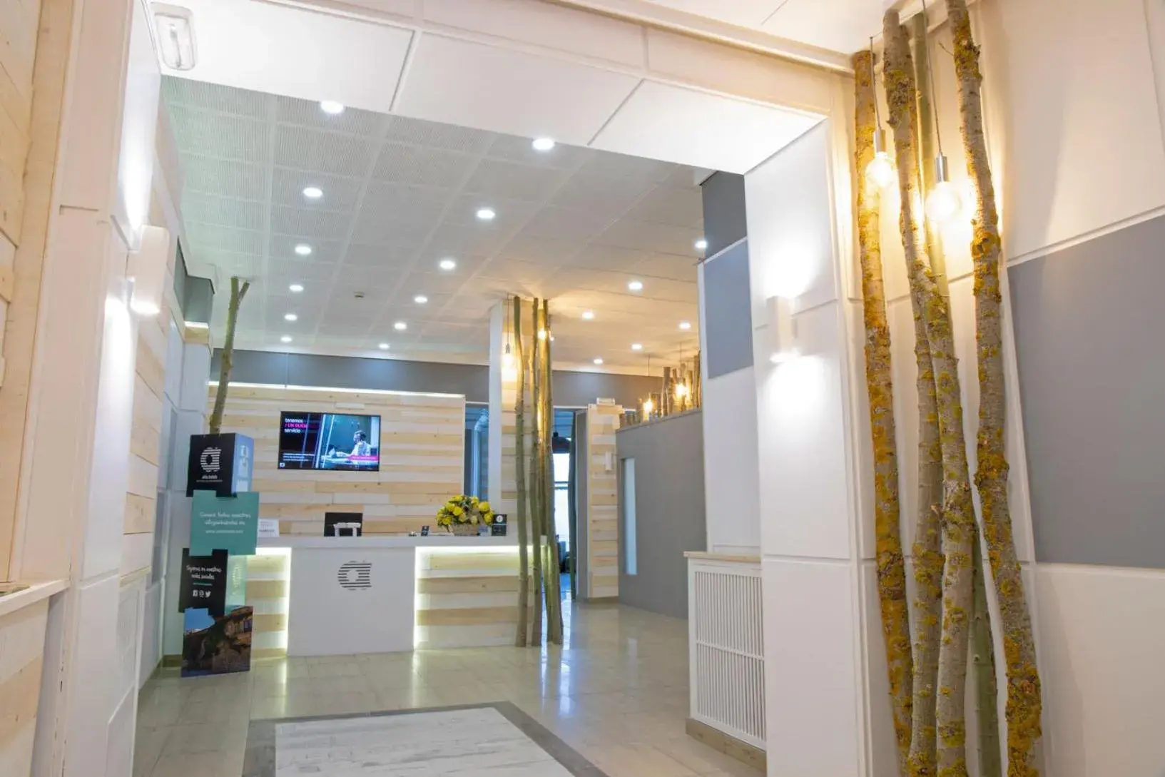 Lobby or reception, Lobby/Reception in Hotel Alda Centro Ponferrada