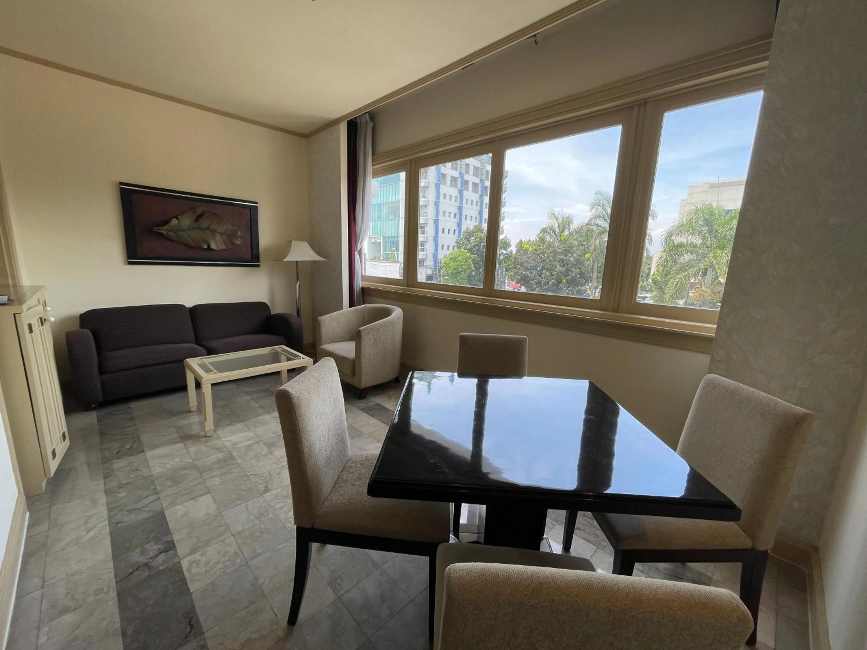 Living room in Grand Hotel Preanger